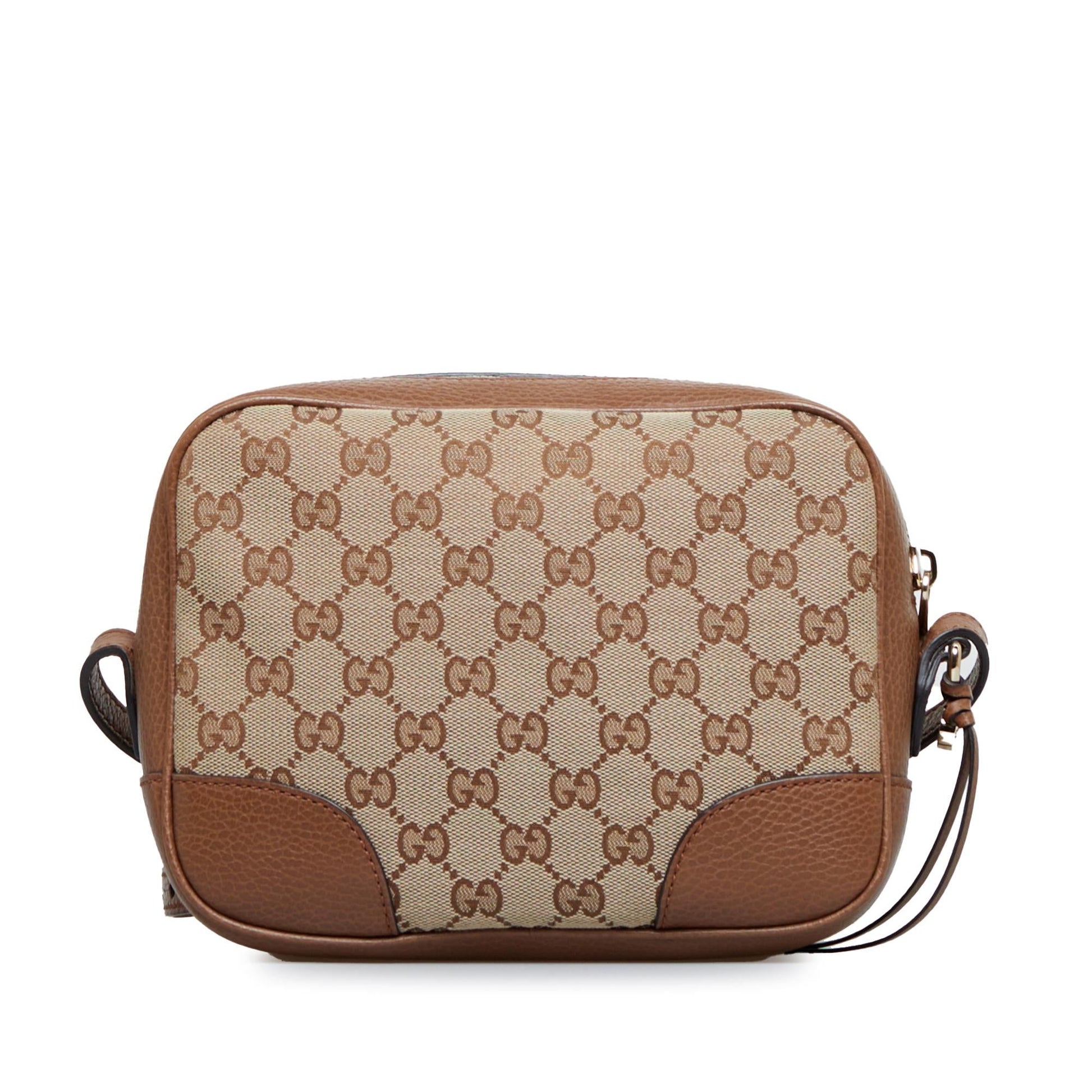 Gucci GG Bree SHG-dKuEbG Canvas Brown Crossbody Bag