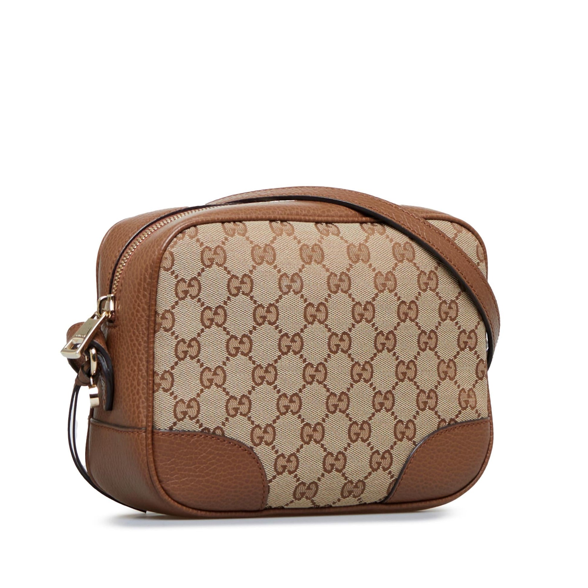 Gucci GG Bree SHG-dKuEbG Canvas Brown Crossbody Bag