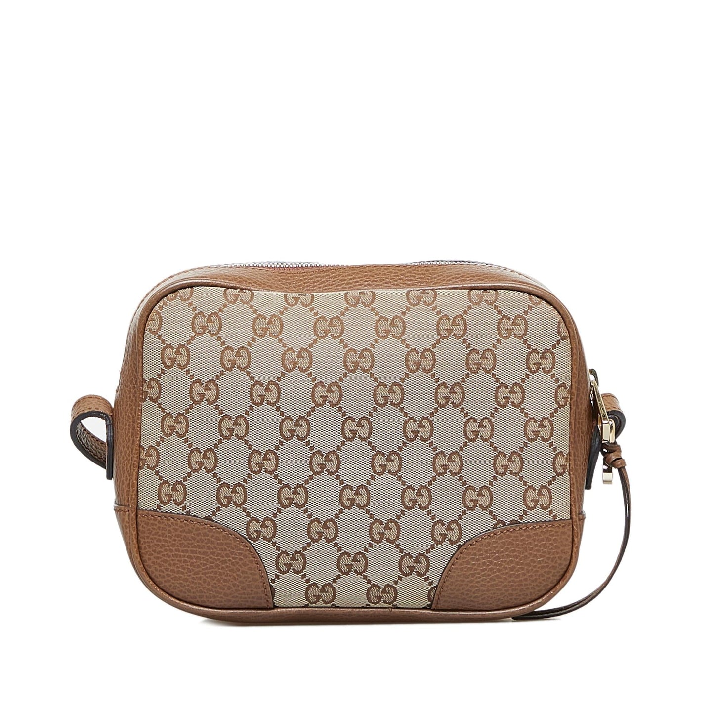 Gucci GG Bree SHG-JiR4i2 Canvas Calf Brown Crossbody Bag