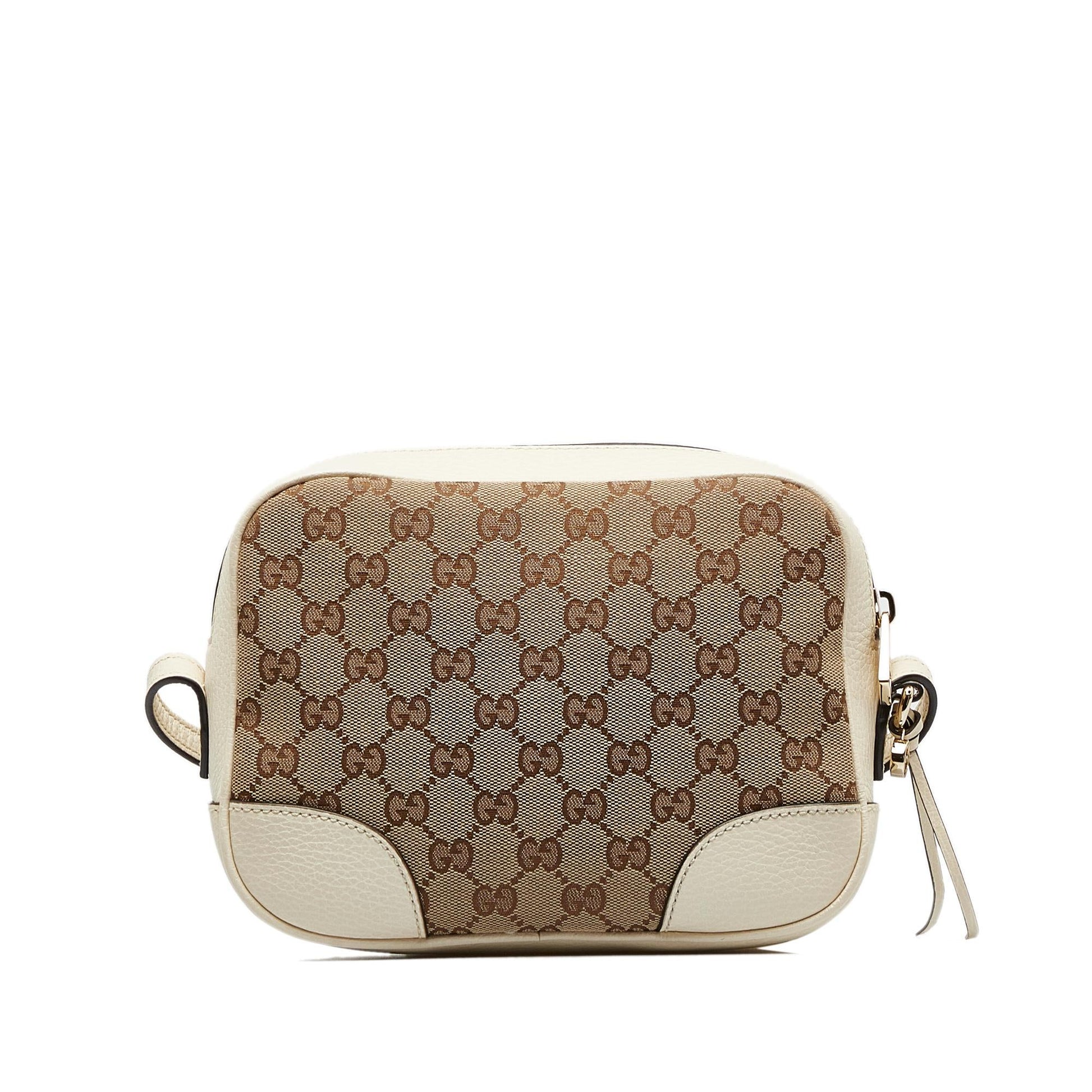 Gucci GG Bree SHG-76hE2P Canvas Brown Crossbody Bag