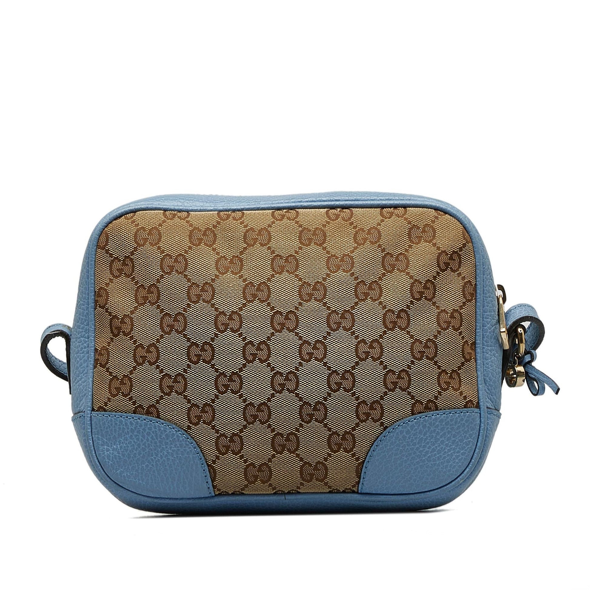 Gucci GG Bree SHG-hyTvVP Canvas Brown Crossbody Bag