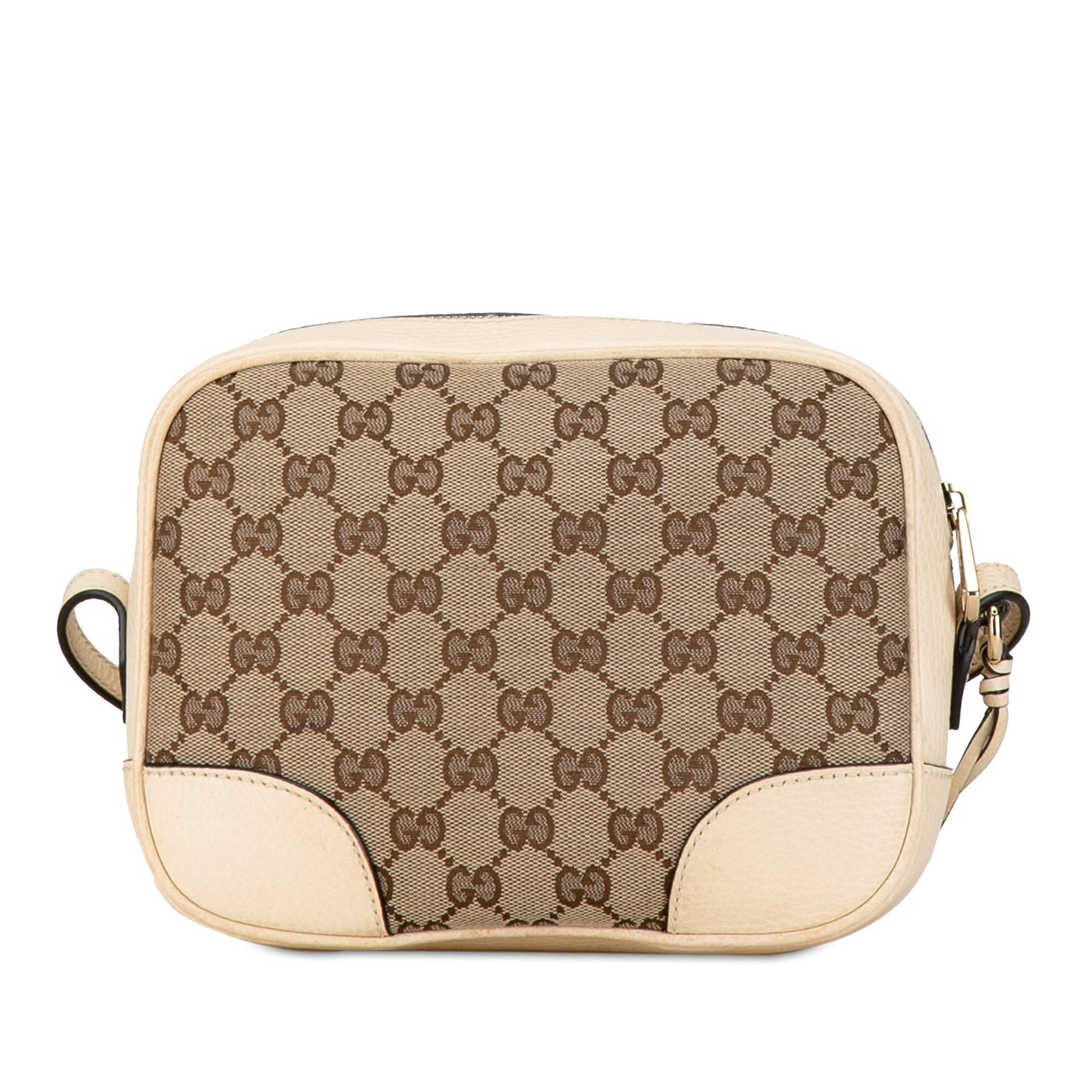 Gucci GG Bree SHG-UnYQ1K Canvas Brown Crossbody Bag