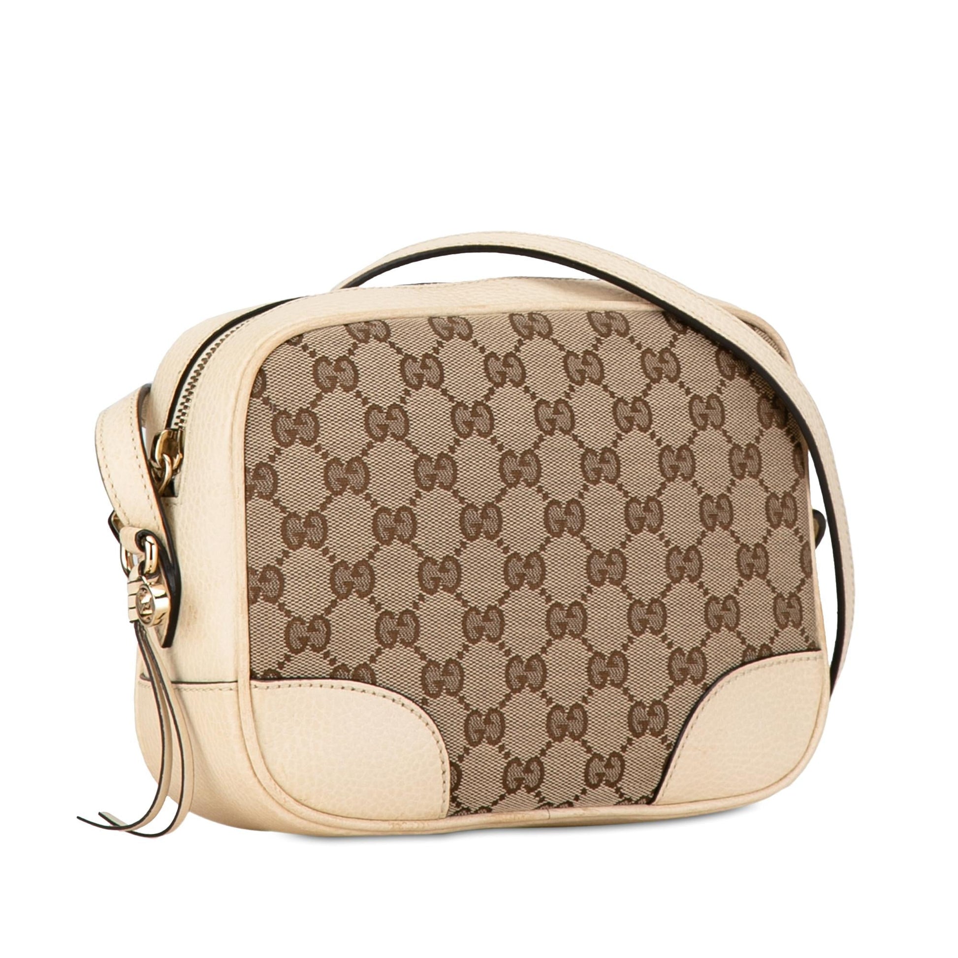 Gucci GG Bree SHG-UnYQ1K Canvas Brown Crossbody Bag