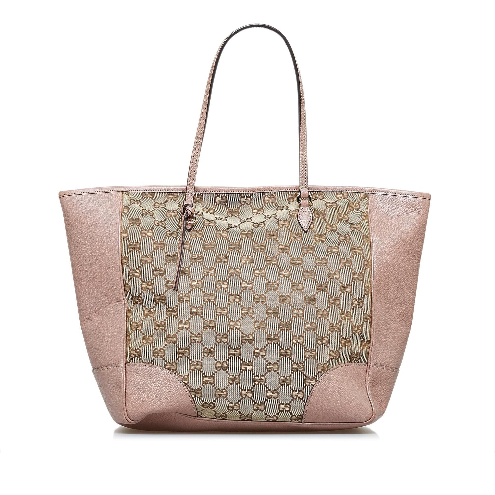 Gucci GG Bree SHG-c6YDzW Canvas Brown Tote Bag