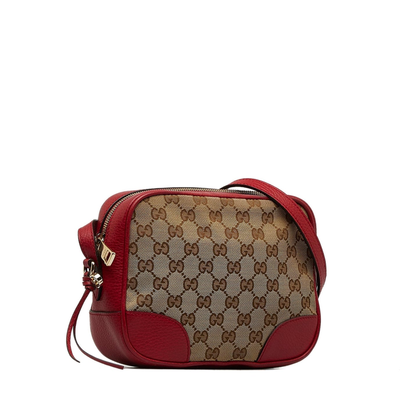 Gucci GG Bree SHG-vV77MC Canvas Brown Crossbody Bag