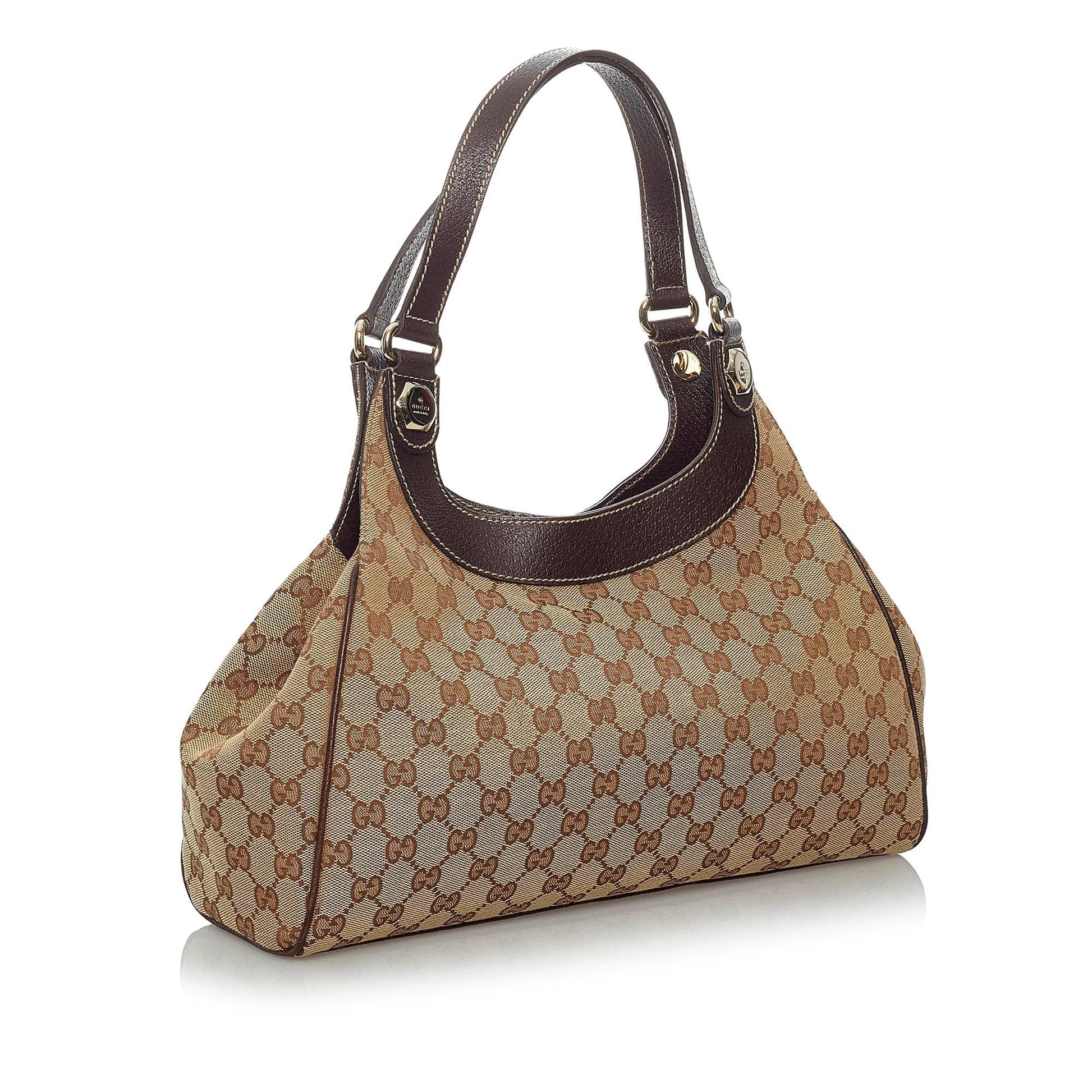 Gucci GG Charmy SHG Canvas Brown Shoulder Bag 3