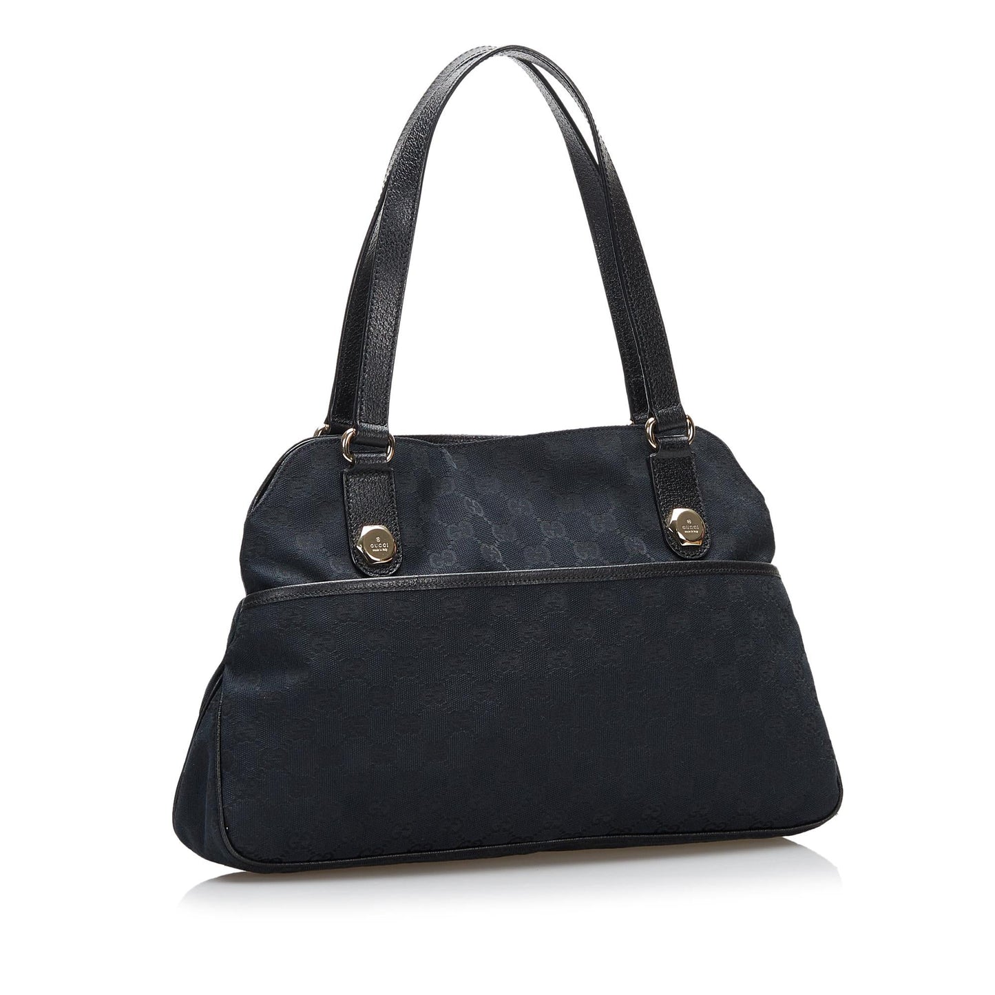 Gucci GG Charmy SHG-XMFLg9 Canvas Black Shoulder Bag