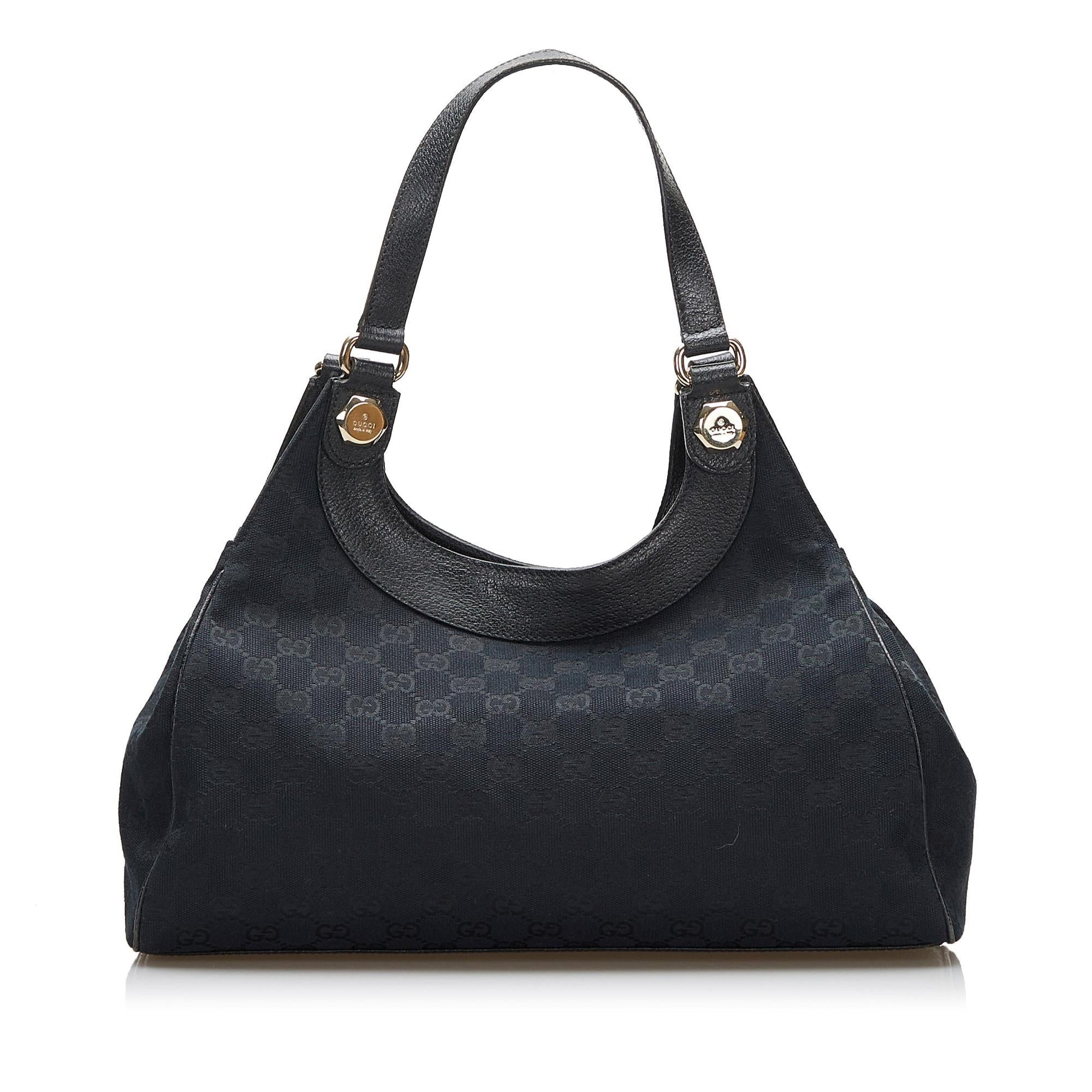 Gucci GG Charmy SHG-nsmauc Canvas Calf Brown Shoulder Bag
