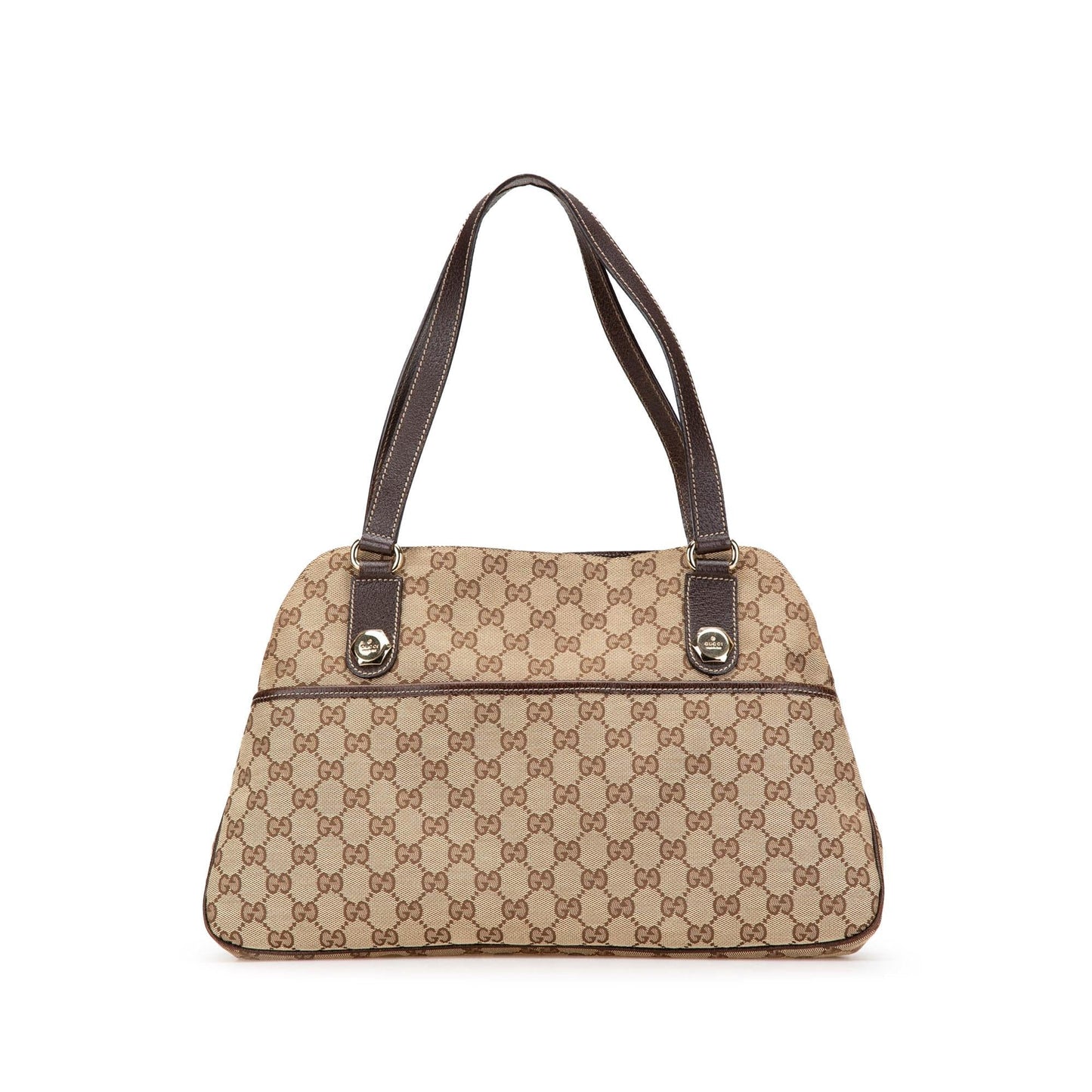 Gucci GG Charmy Canvas Calf Brown Shoulder Bag Shoulder Bag