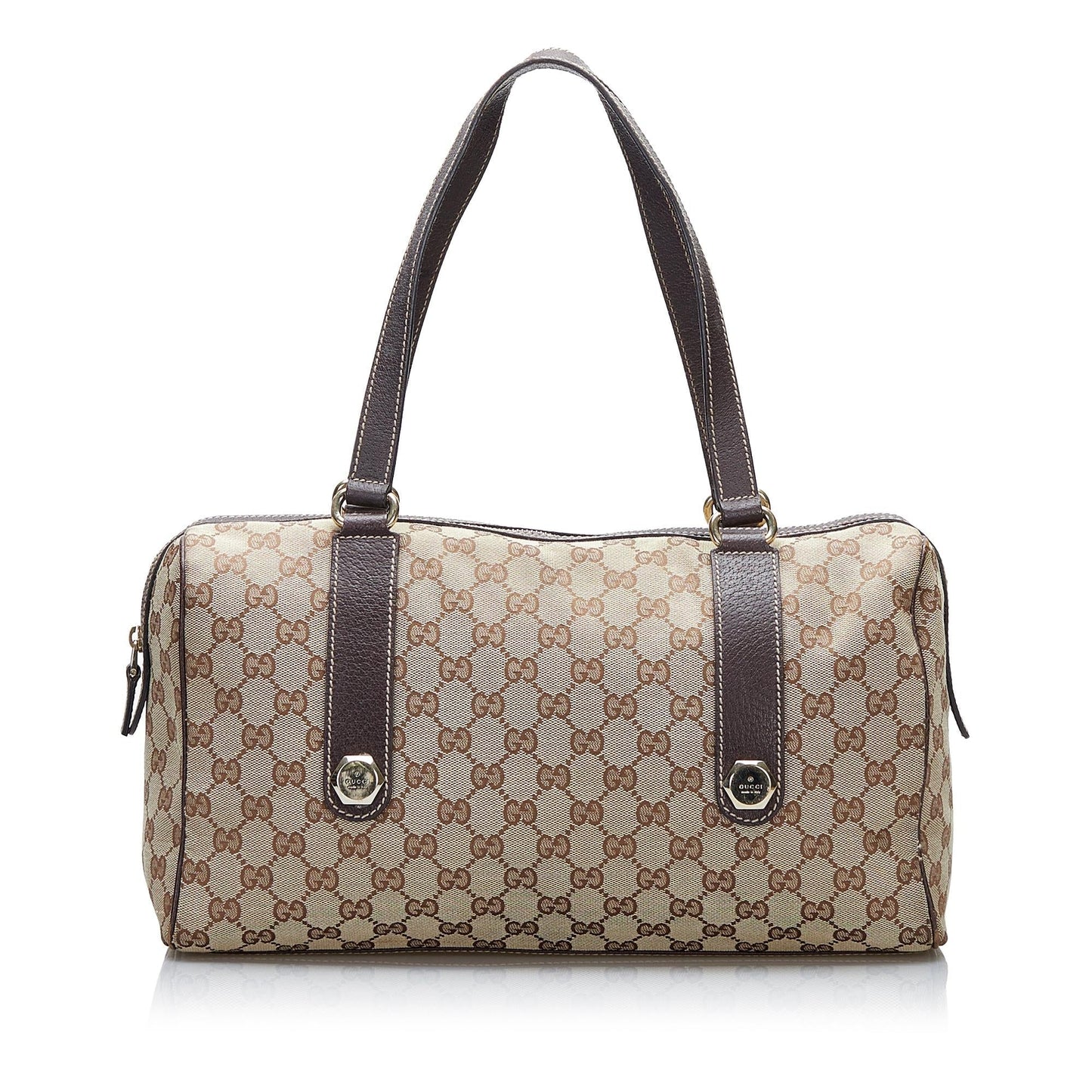 Gucci GG Charmy SHG-IJAF8H Canvas Brown Shoulder Bag