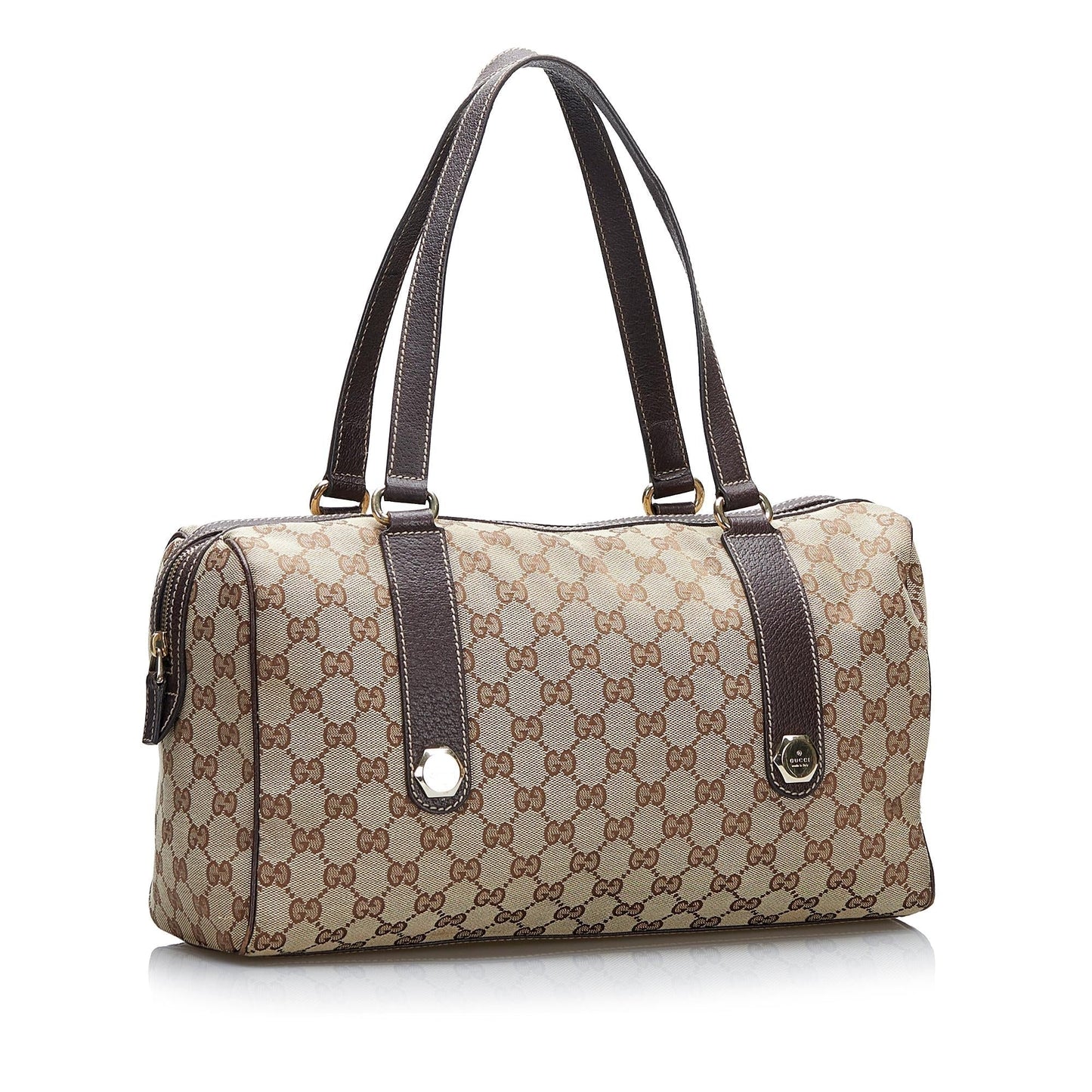 Gucci GG Charmy SHG-IJAF8H Canvas Brown Shoulder Bag