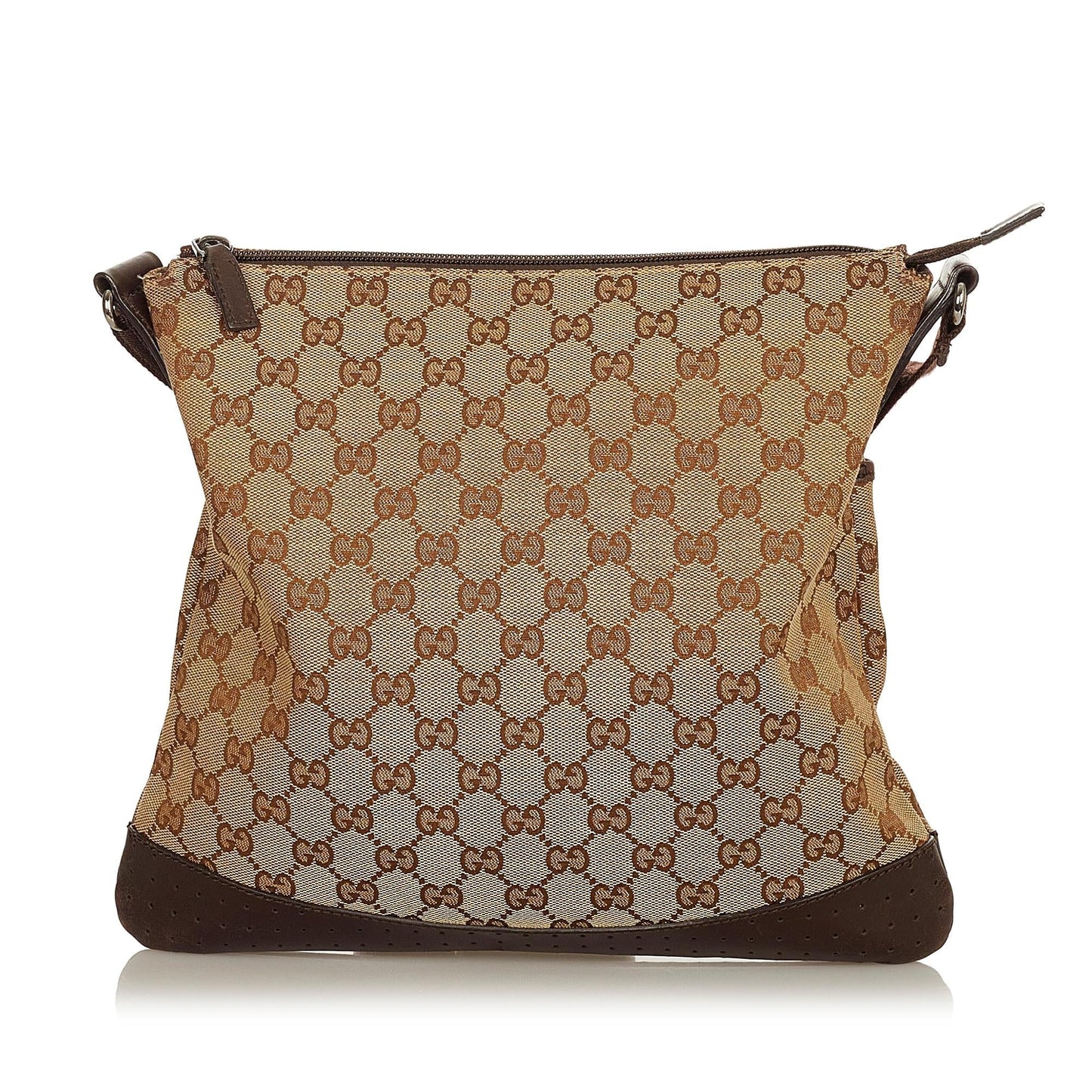 Gucci GG SHG Canvas Brown Crossbody Bag 18