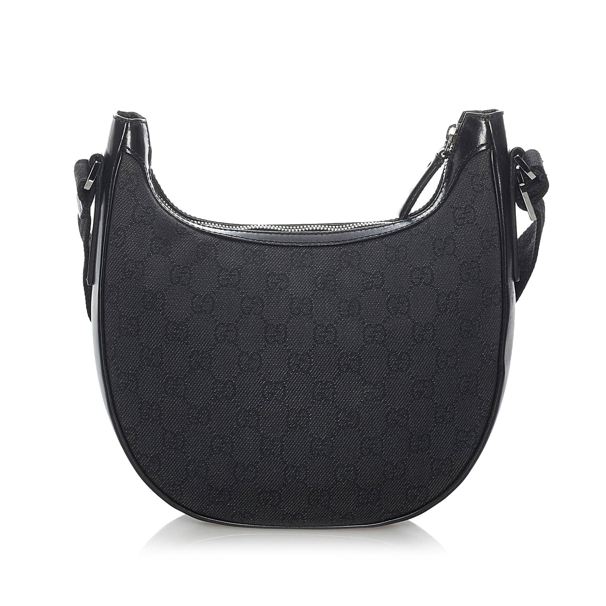 Gucci GG SHG Canvas Black Crossbody Bag 13