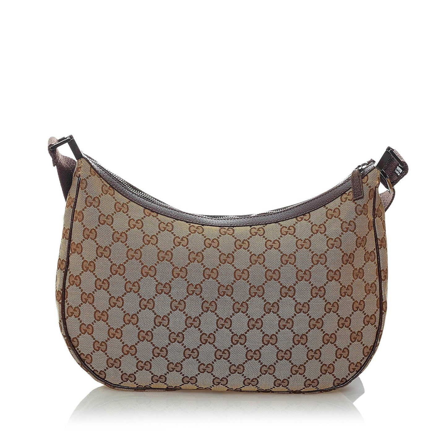 Gucci GG SHG Canvas Brown Crossbody Bag 16