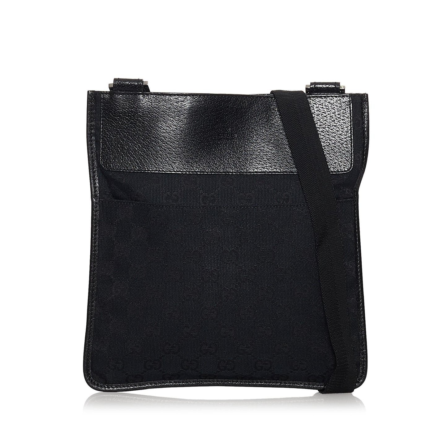 Gucci GG SHG Canvas Black Crossbody Bag 14