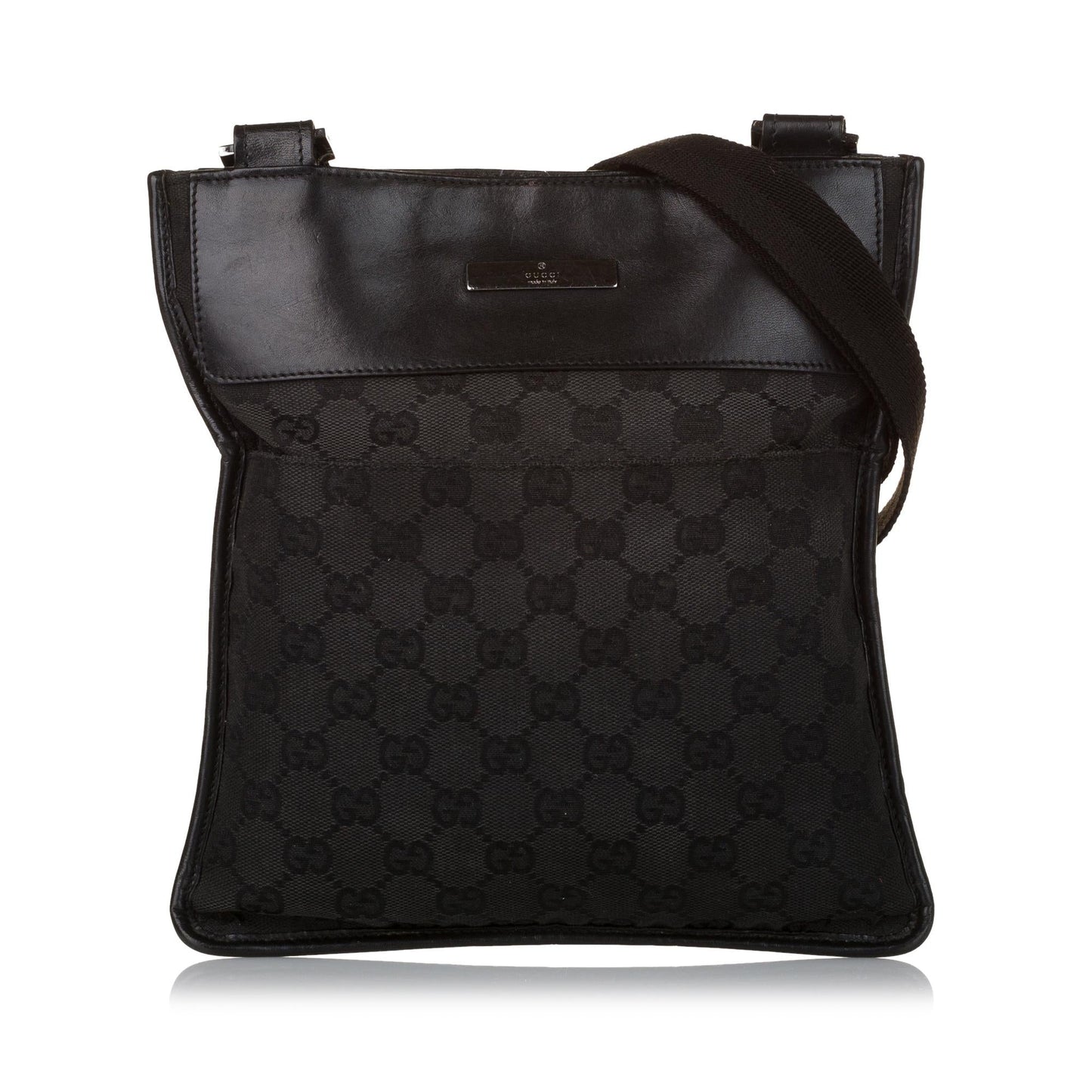 Gucci GG SHG Canvas Black Crossbody Bag 16