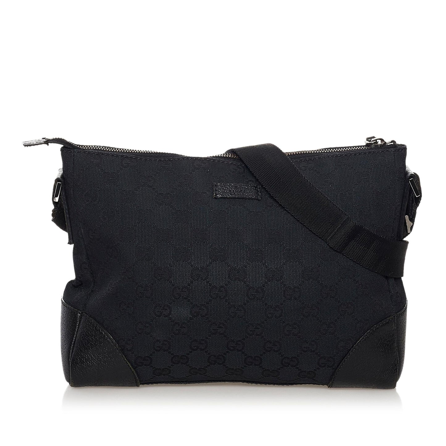 Gucci GG SHG Canvas Black Crossbody Bag 18