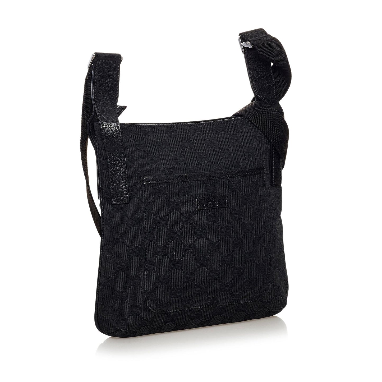 Gucci GG SHG Canvas Black Crossbody Bag 19