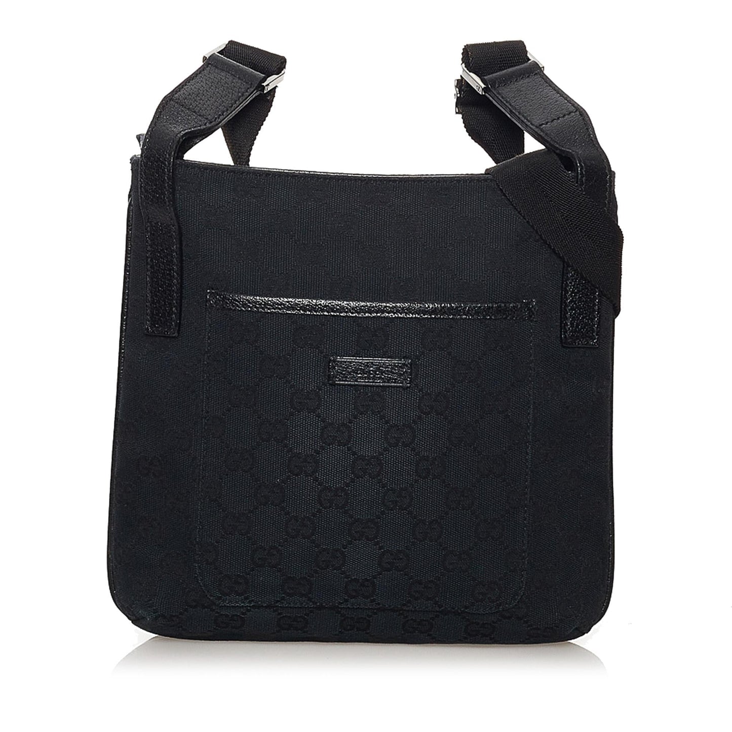 Gucci GG SHG Canvas Black Crossbody Bag 20