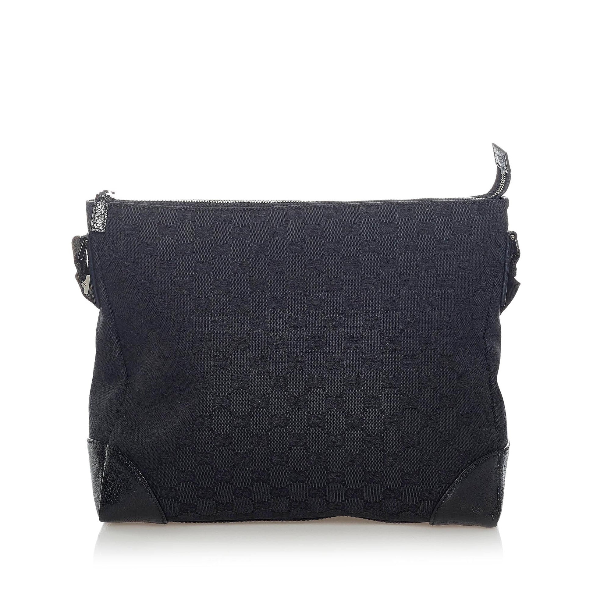 Gucci GG SHG Canvas Black Crossbody Bag 3
