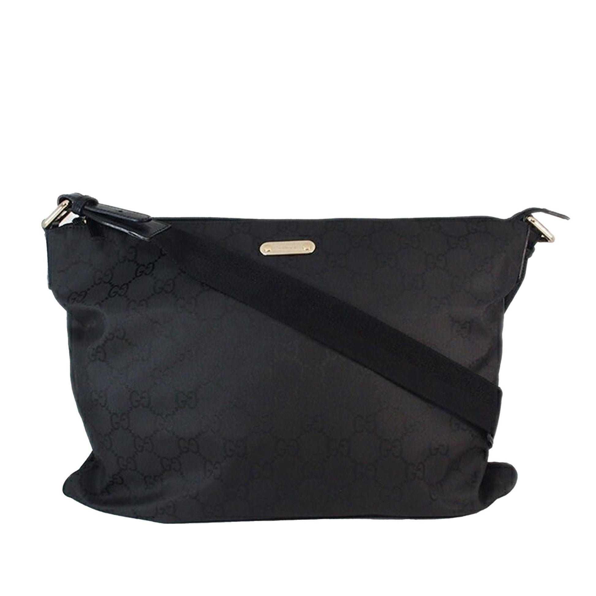 Gucci GG SHG Canvas Black Crossbody Bag 10