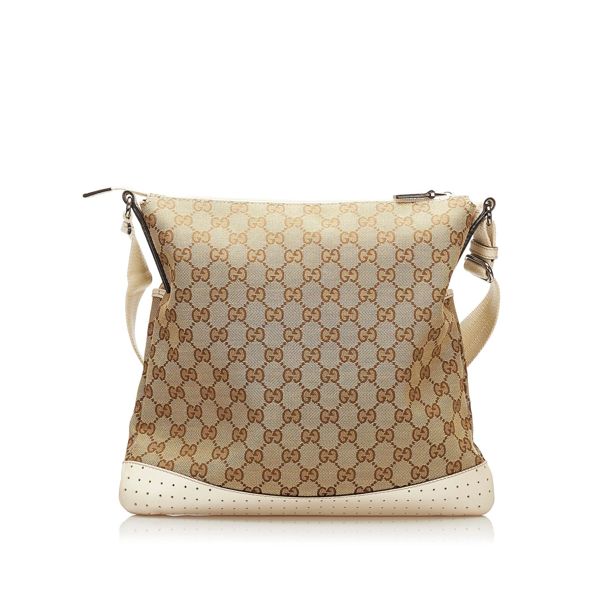 Gucci GG SHG Canvas Brown Crossbody Bag 12
