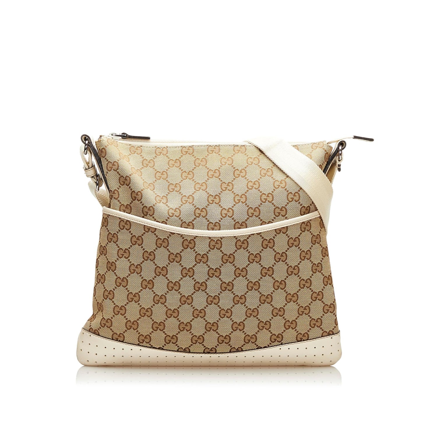 Gucci GG SHG Canvas Brown Crossbody Bag 12