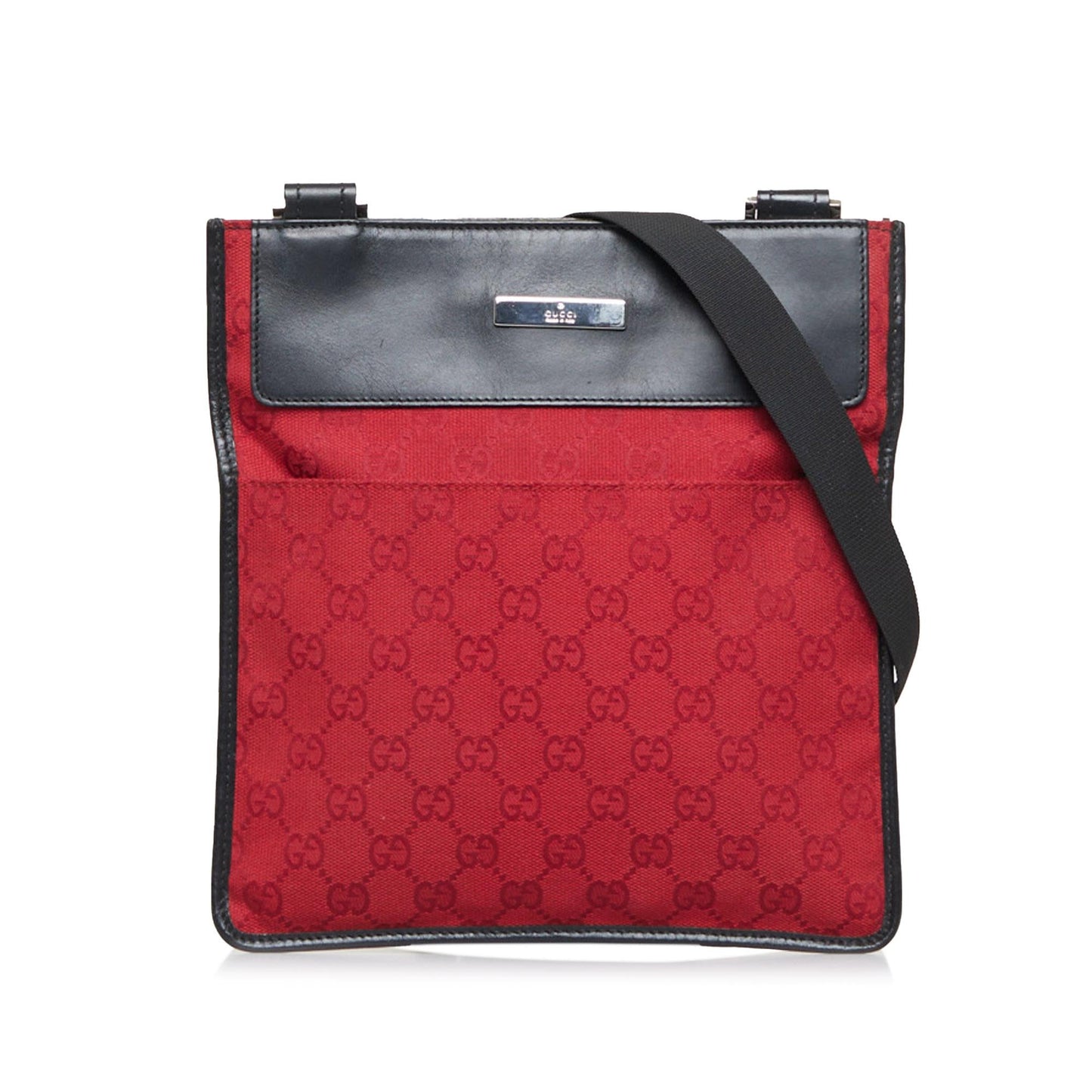 Gucci GG SHG-geVOhx Canvas Red Crossbody Bag