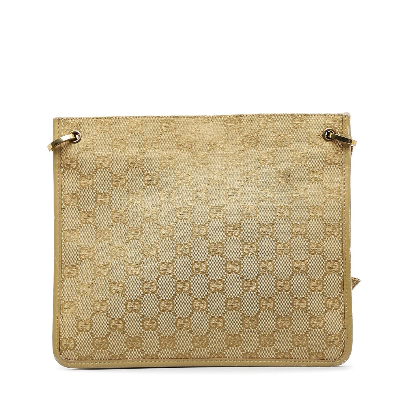 Gucci GG SHG-rnWSW2 Canvas Brown Crossbody Bag