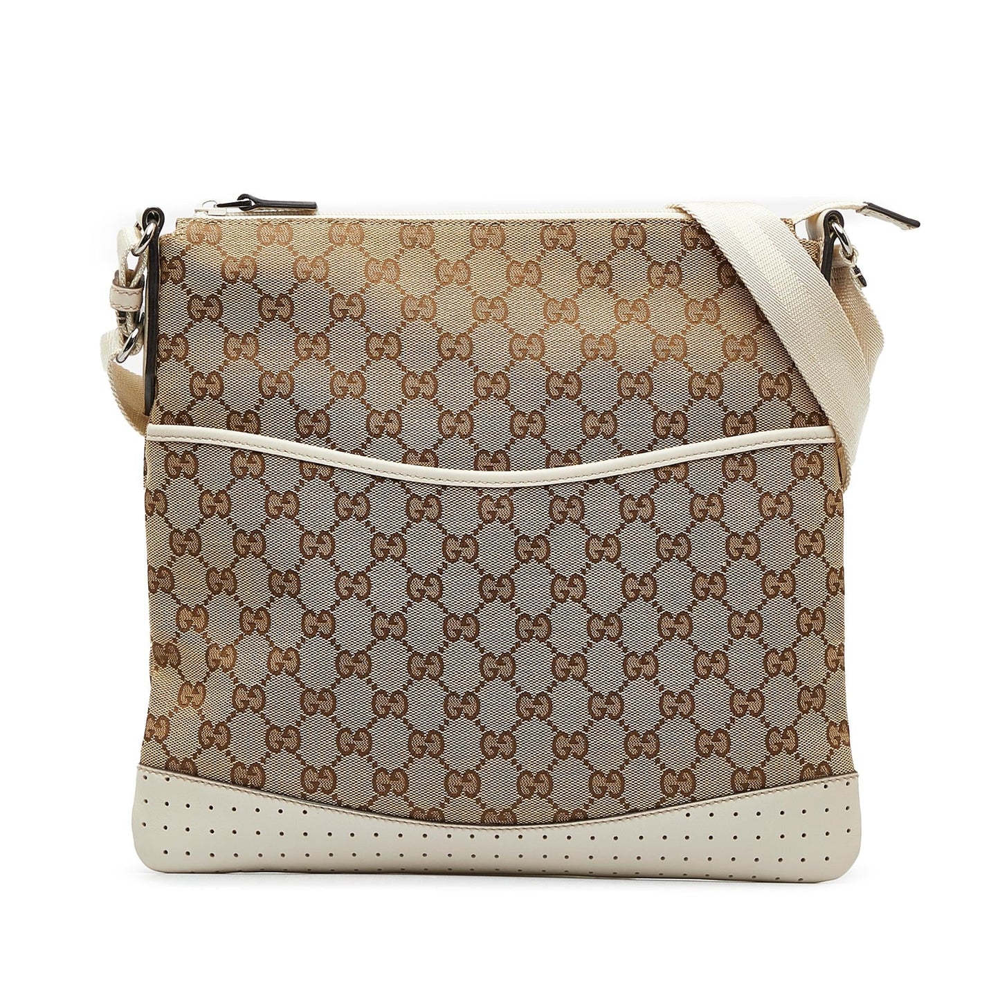 Gucci GG SHG-keKDFG Canvas Brown Crossbody Bag