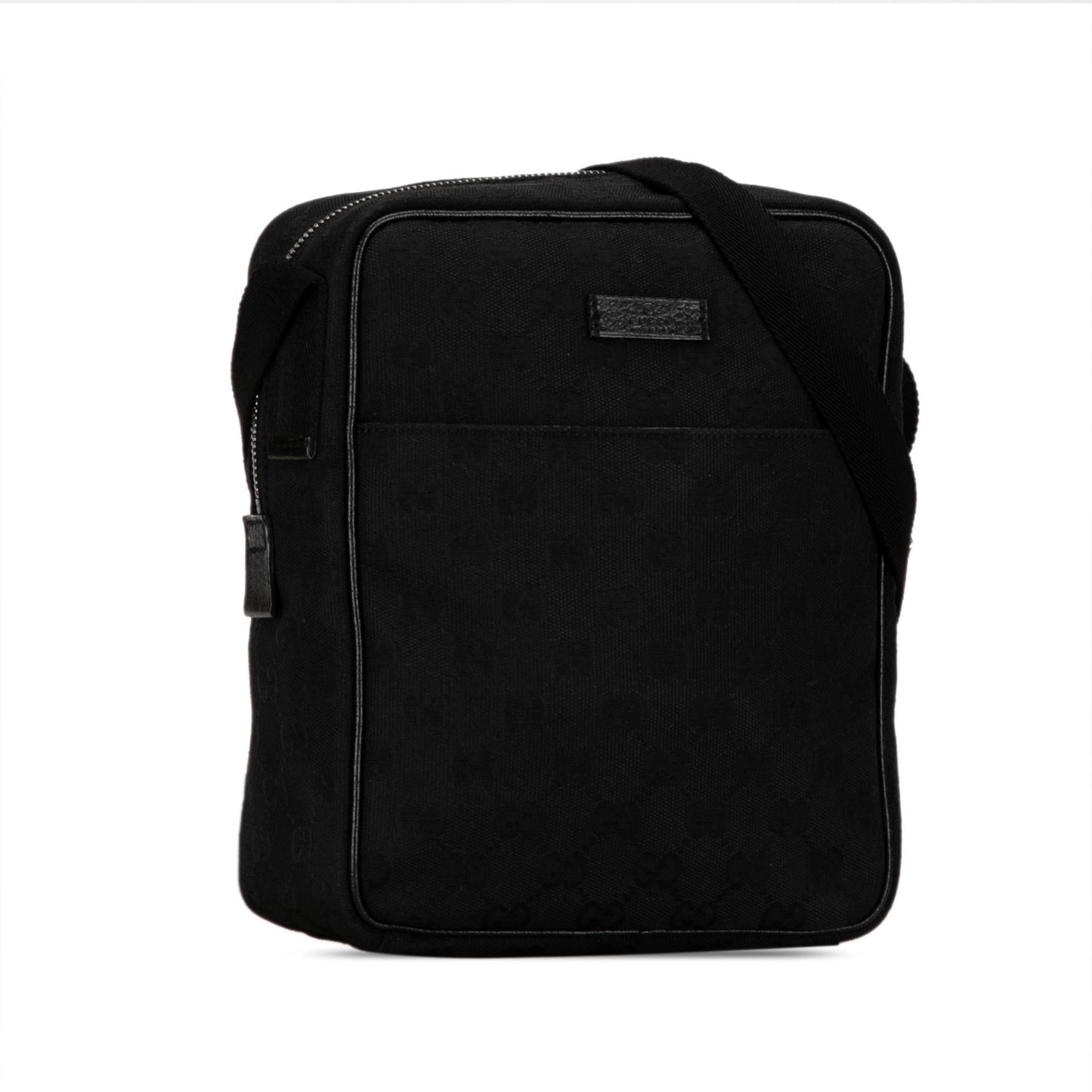 Gucci GG Canvas Black Crossbody Bag Shg Wtojt3