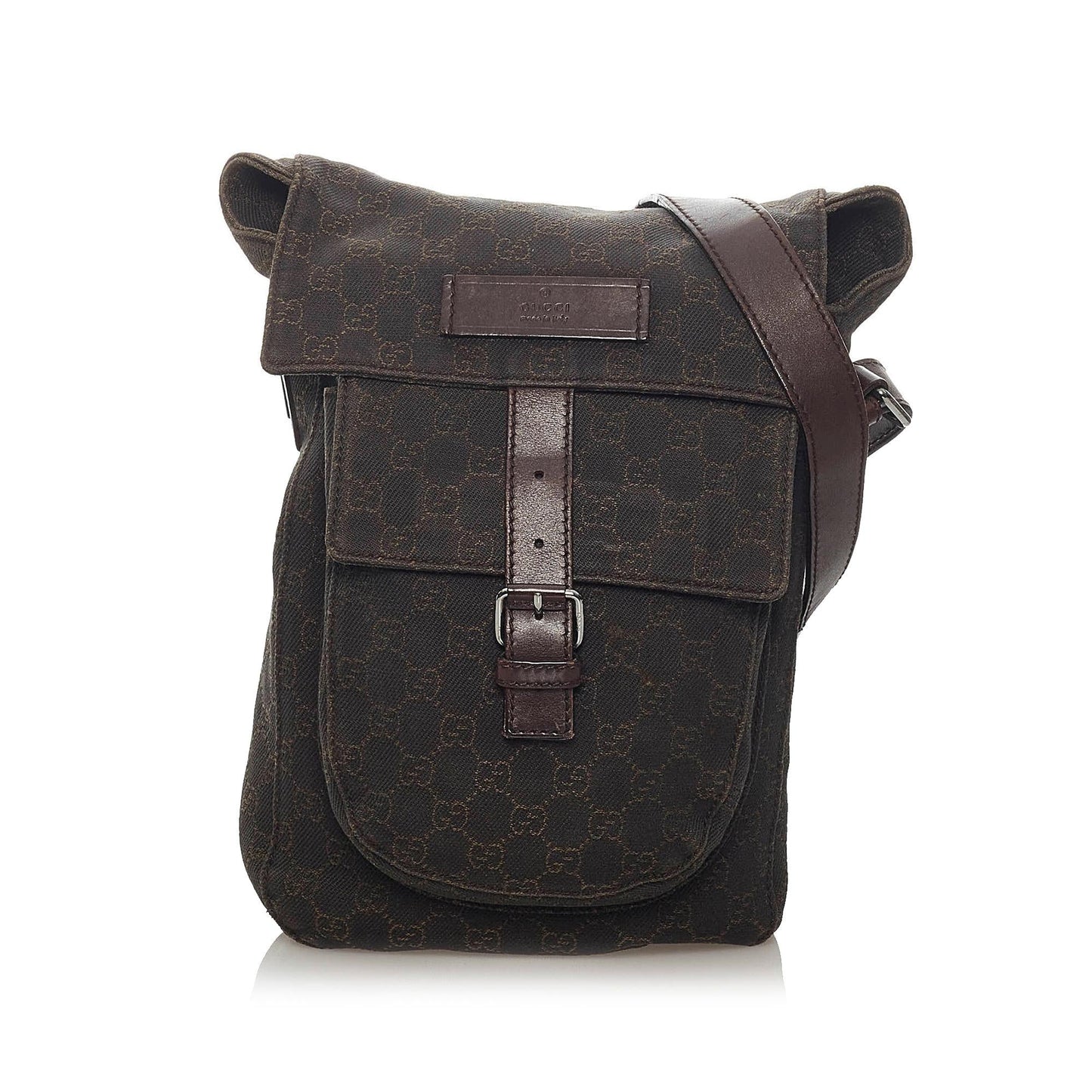 Gucci GG SHG Canvas Black Crossbody Bag 12