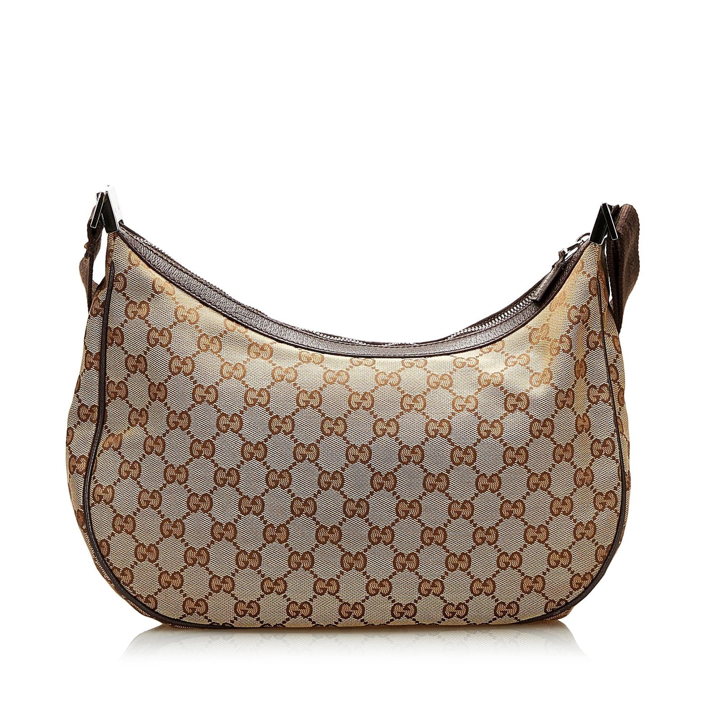 Gucci GG SHG Canvas Brown Crossbody Bag Crossbody Shg
