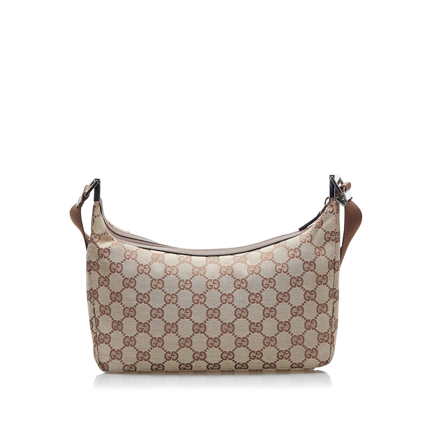 Gucci GG SHG-ewEN2M Canvas Brown Crossbody Bag
