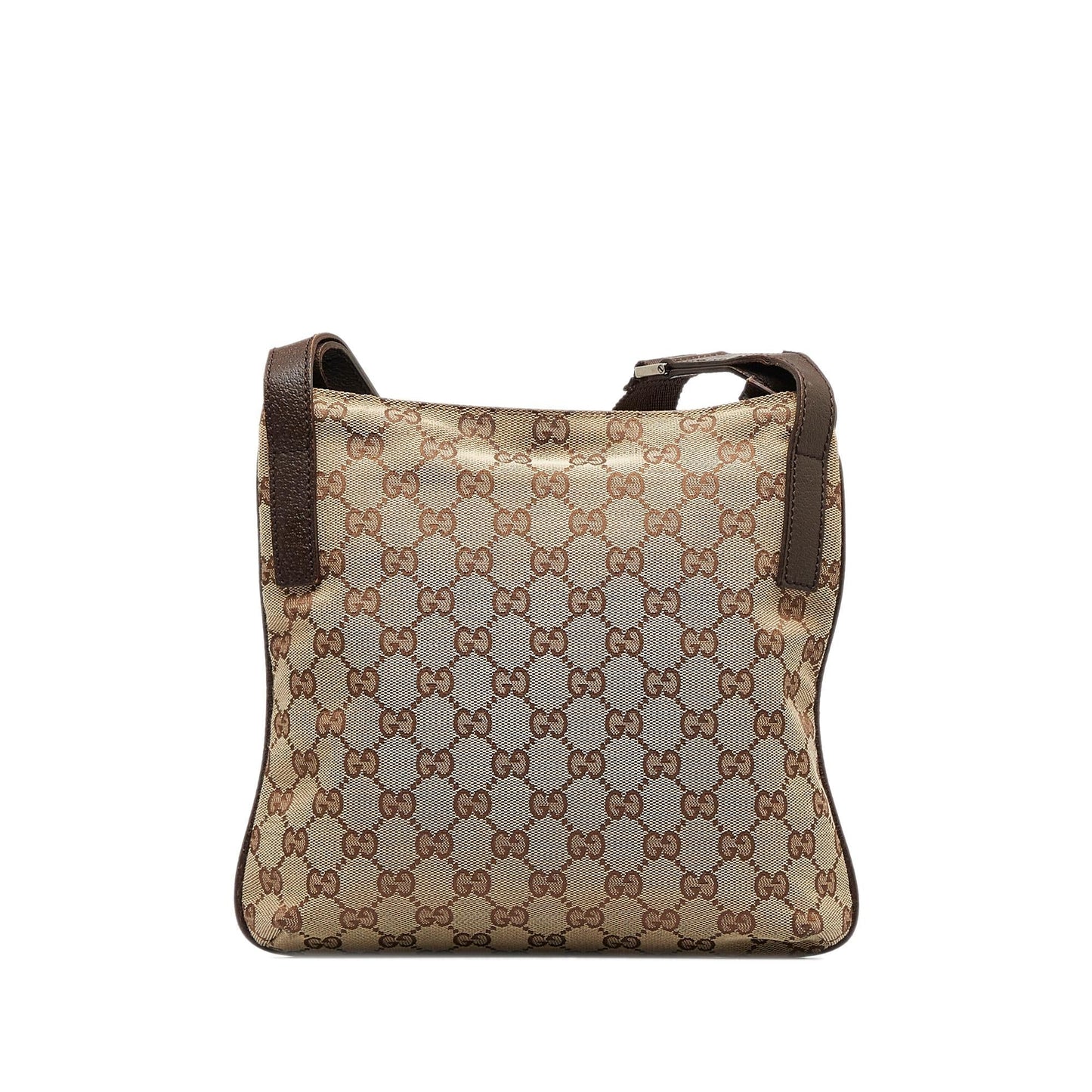 Gucci GG SHG-vAt0Lo Canvas Brown Crossbody Bag