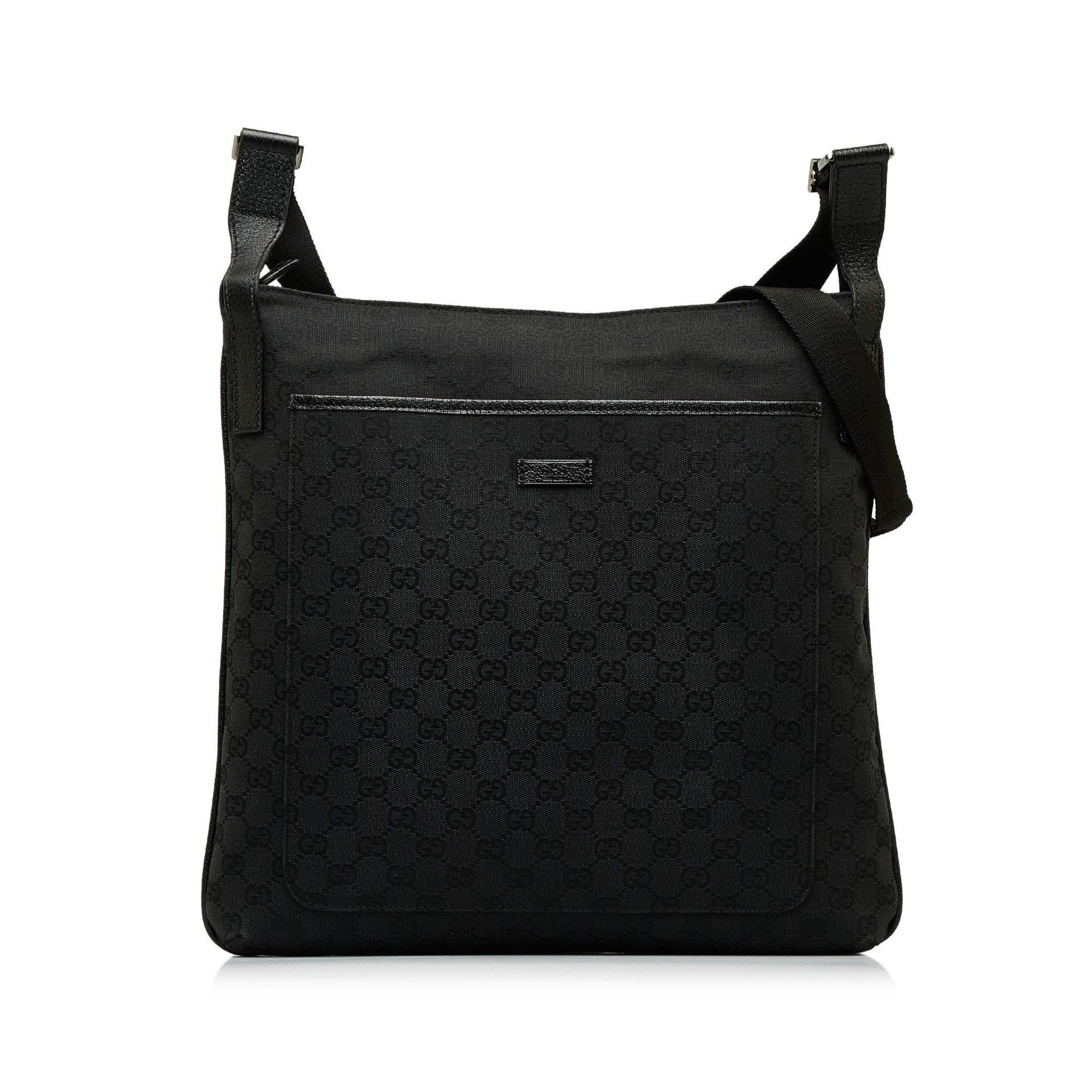 Gucci GG SHG-f4Xpp0 Canvas Black Crossbody Bag