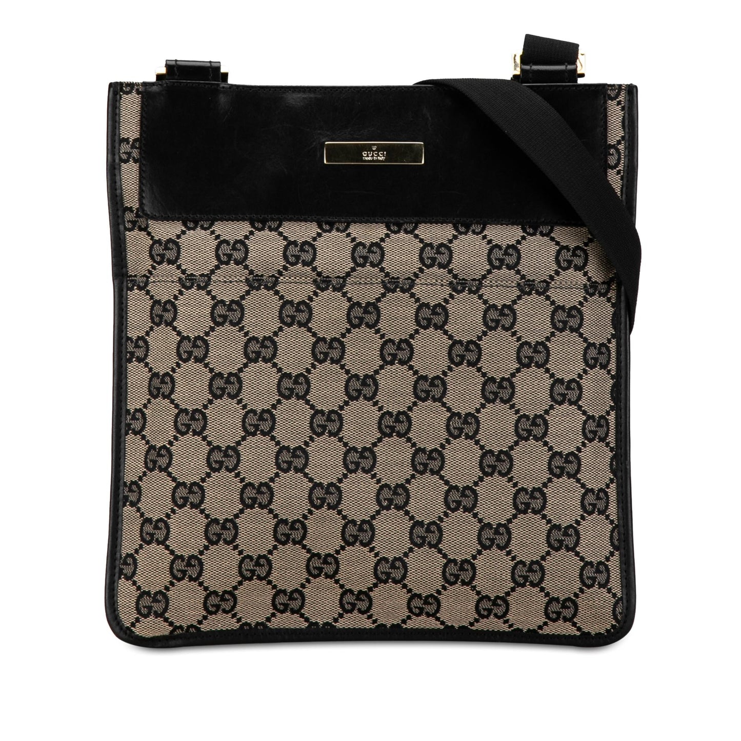 Gucci GG SHG-CwVWP2 Canvas Brown Crossbody Bag