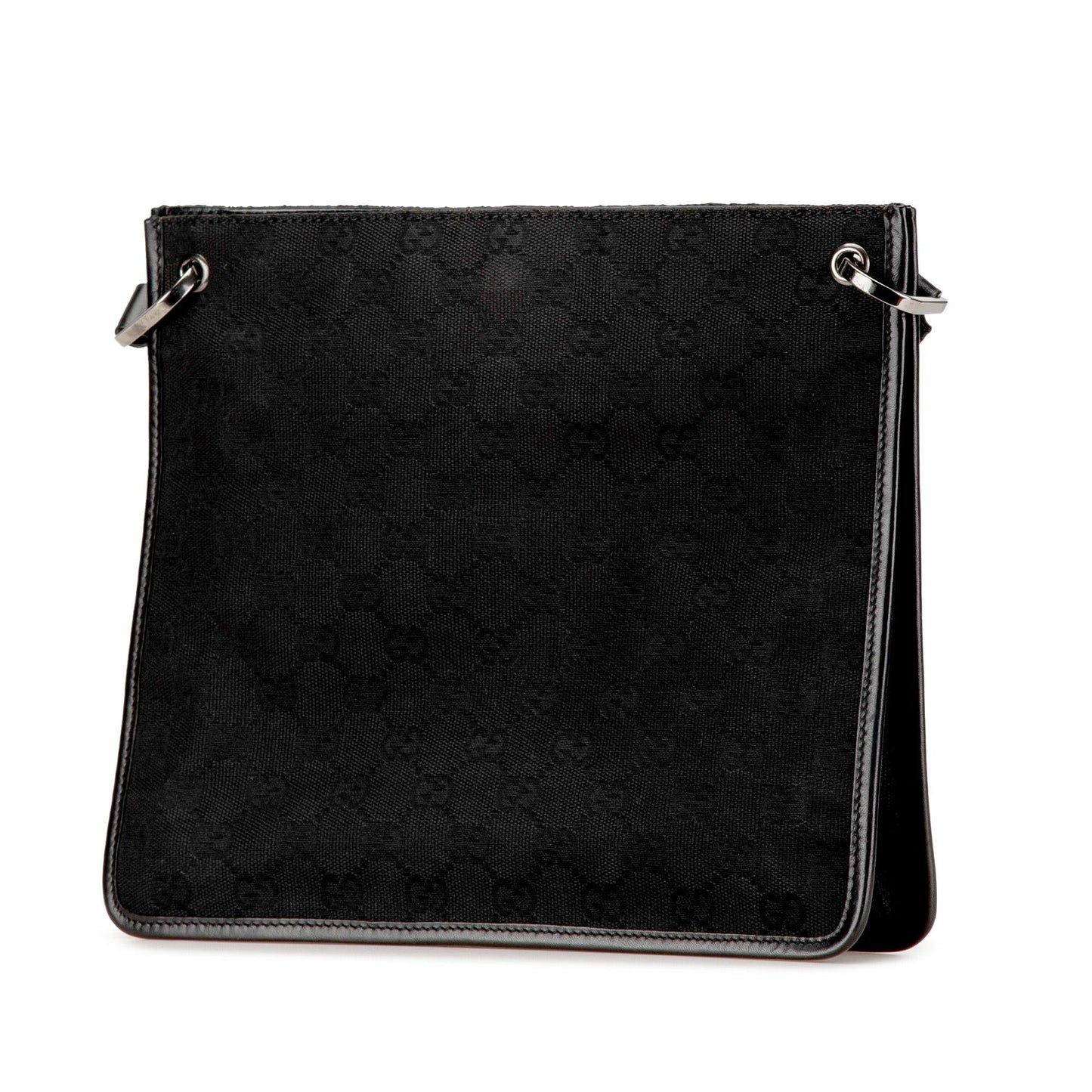 Gucci GG SHG-1oVB9G Canvas Calf Black Crossbody Bag