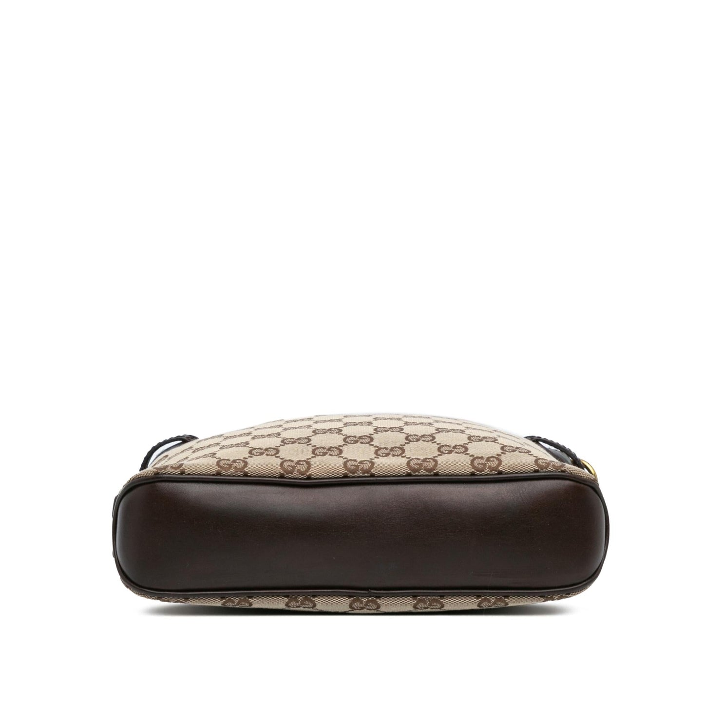 Gucci GG Canvas Calf Brown Crossbody Bag Crossbody 8