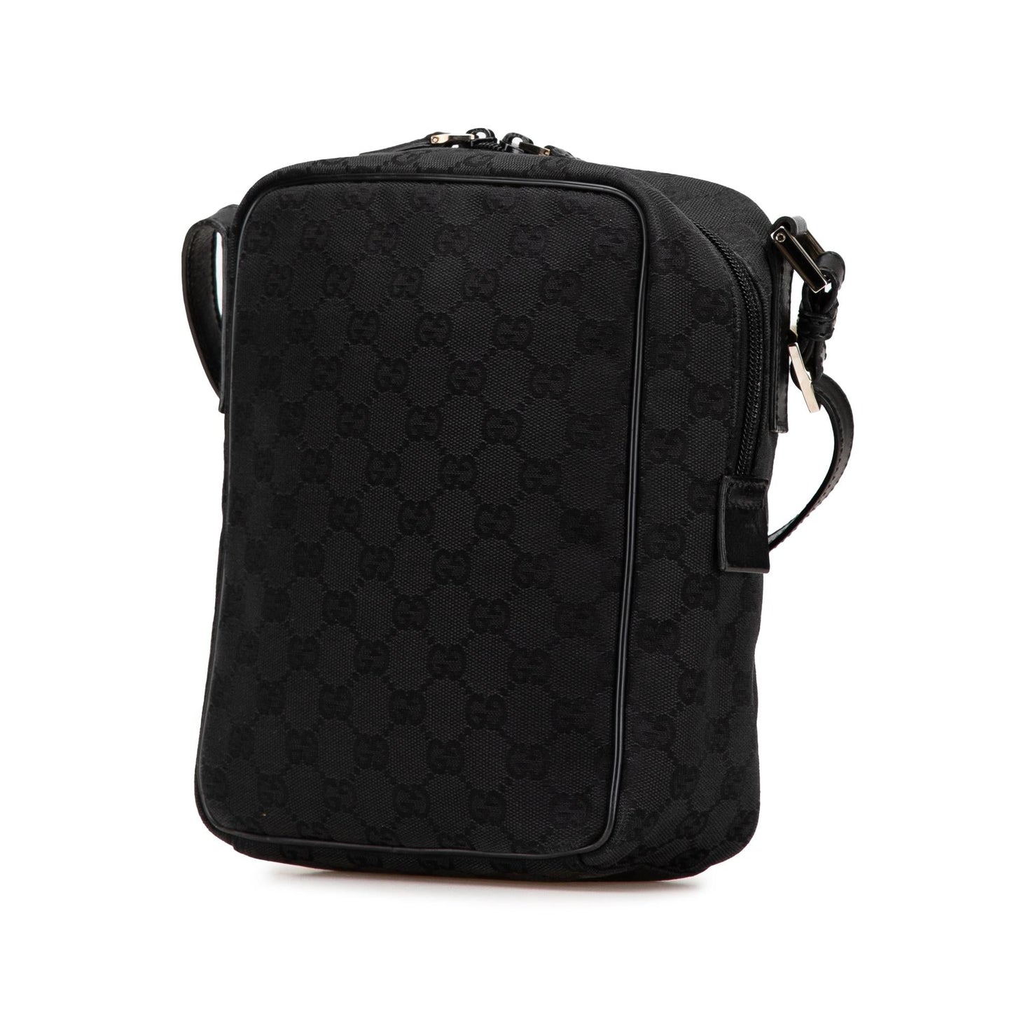 Gucci GG Canvas Black Crossbody Bag Crossbody 9