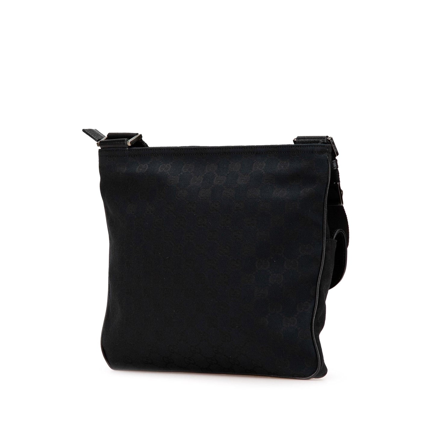 Gucci GG Canvas Calf Black Crossbody Bag Crossbody 23