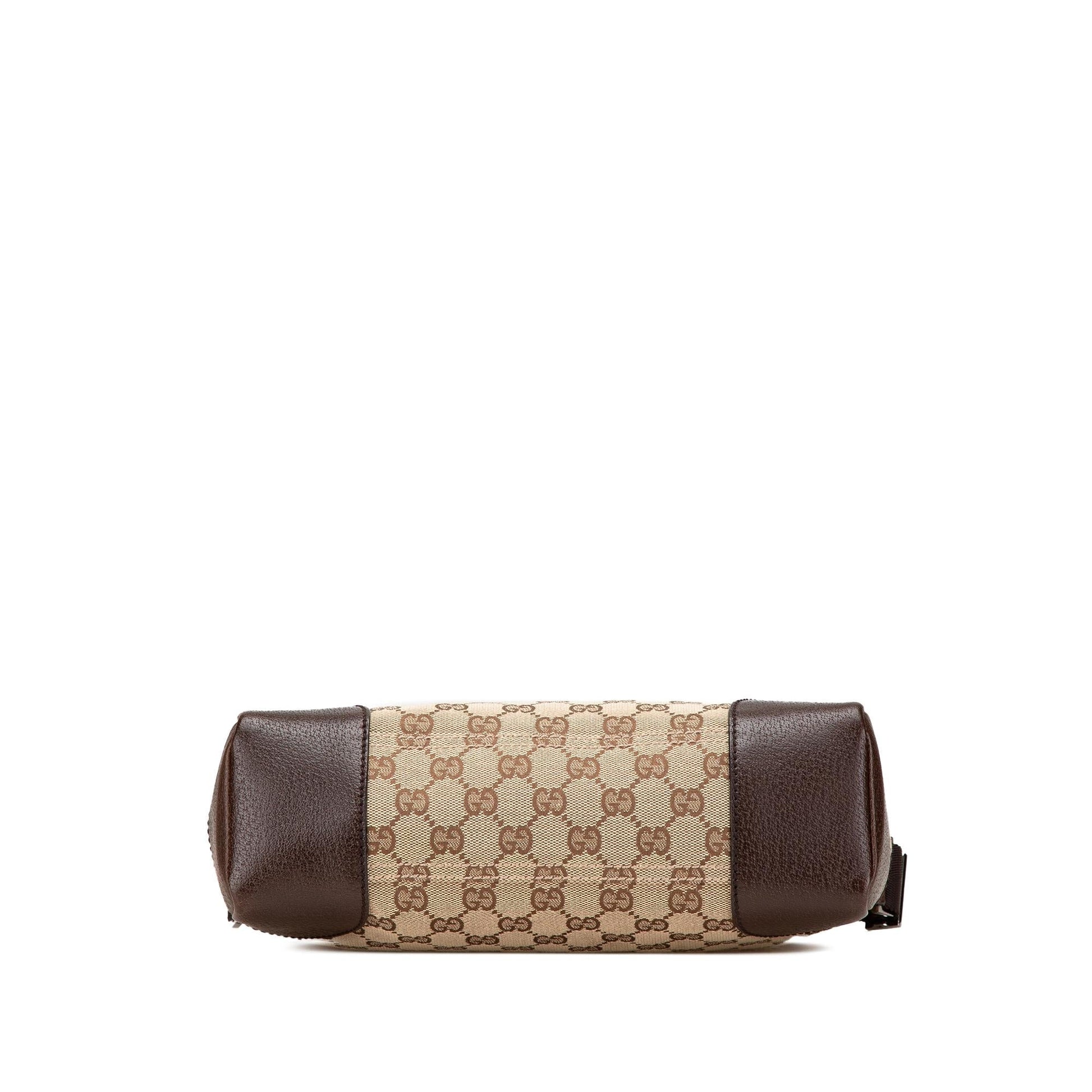 Gucci GG Canvas Calf Brown Crossbody Bag Crossbody 38