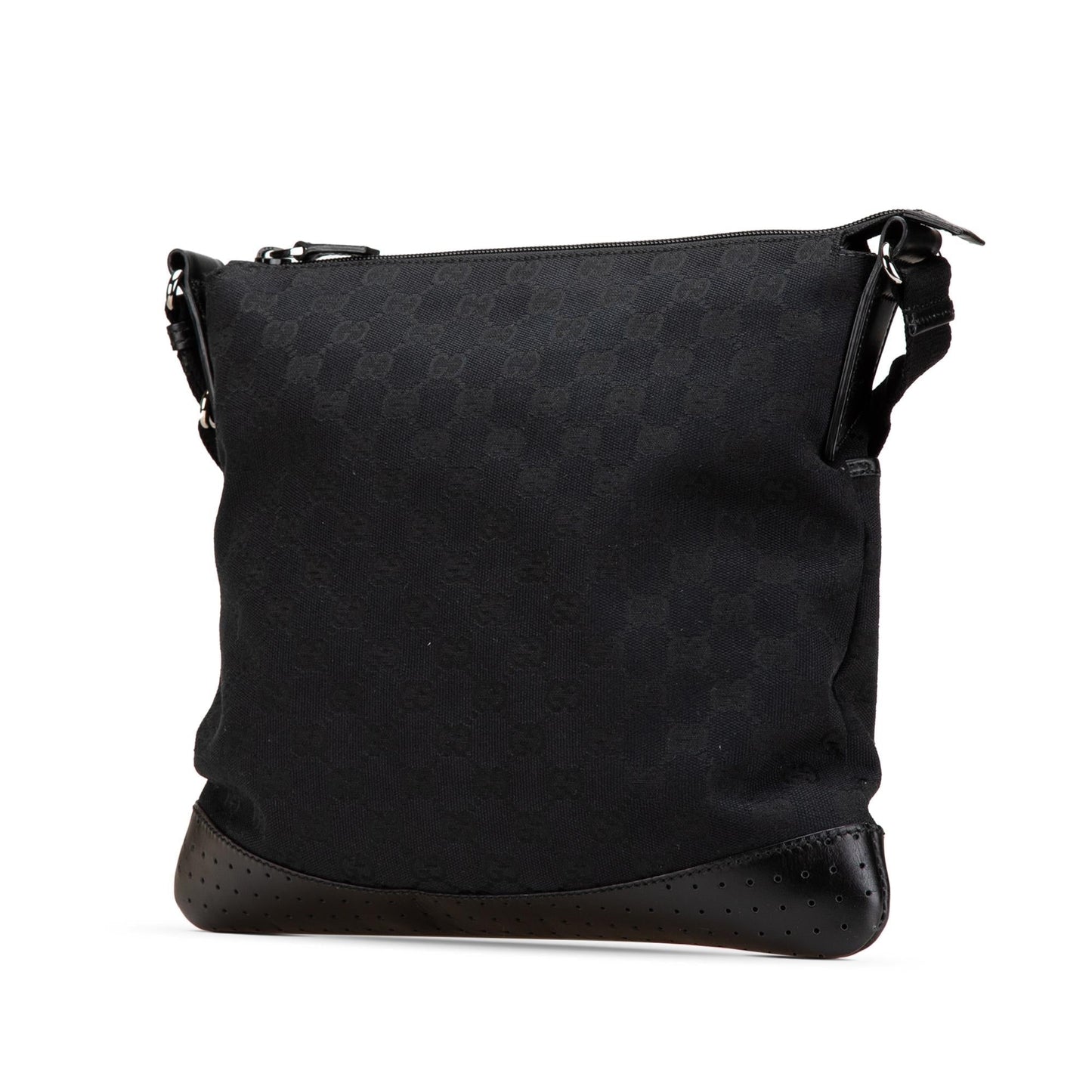 Gucci GG Canvas Calf Black Crossbody Bag Crossbody 41