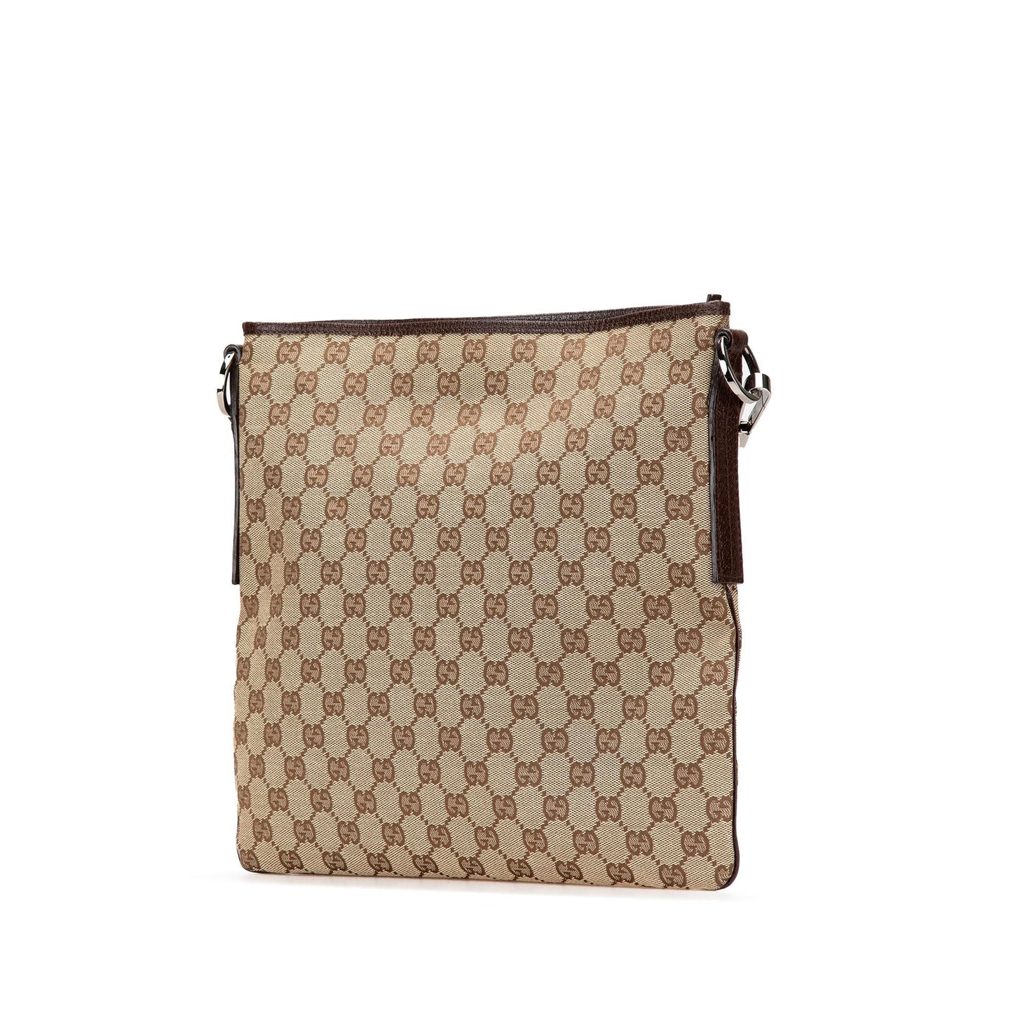 Gucci GG Canvas Calf Brown Crossbody Bag Crossbody 43