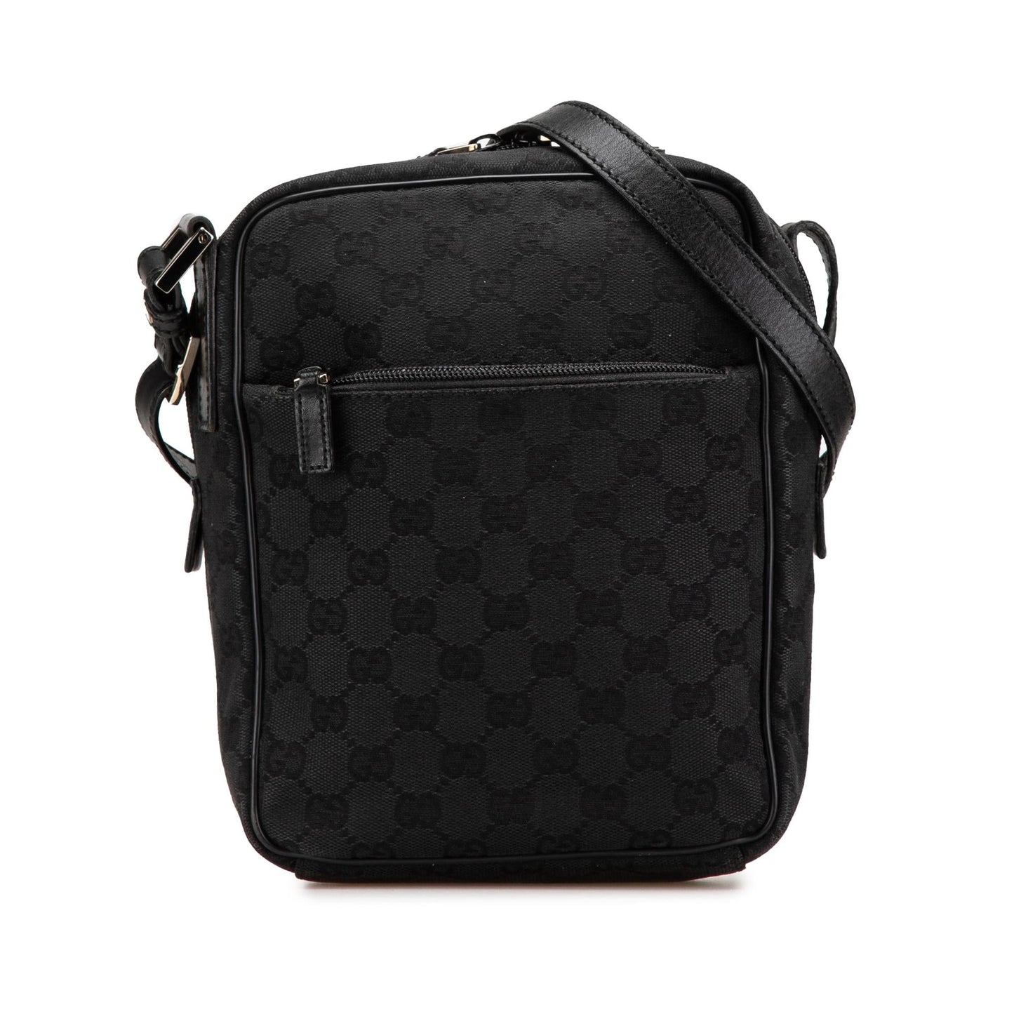 Gucci GG Canvas Black Crossbody Bag