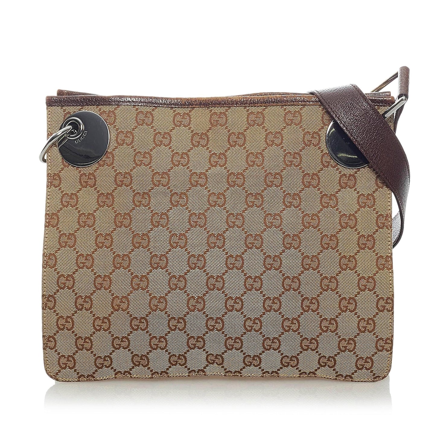 Gucci GG Eclipse SHG Canvas Brown Crossbody Bag