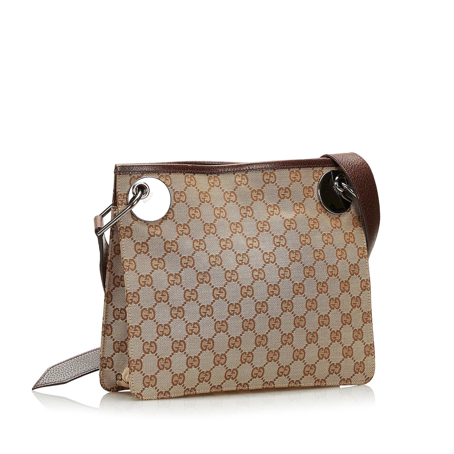 Gucci GG Eclipse SHG Canvas Brown Crossbody Bag Crossbody Shg