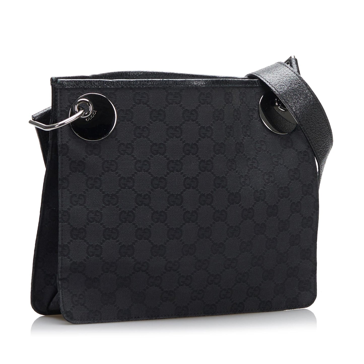 Gucci GG Eclipse SHG-SHi2OR Canvas Black Crossbody Bag