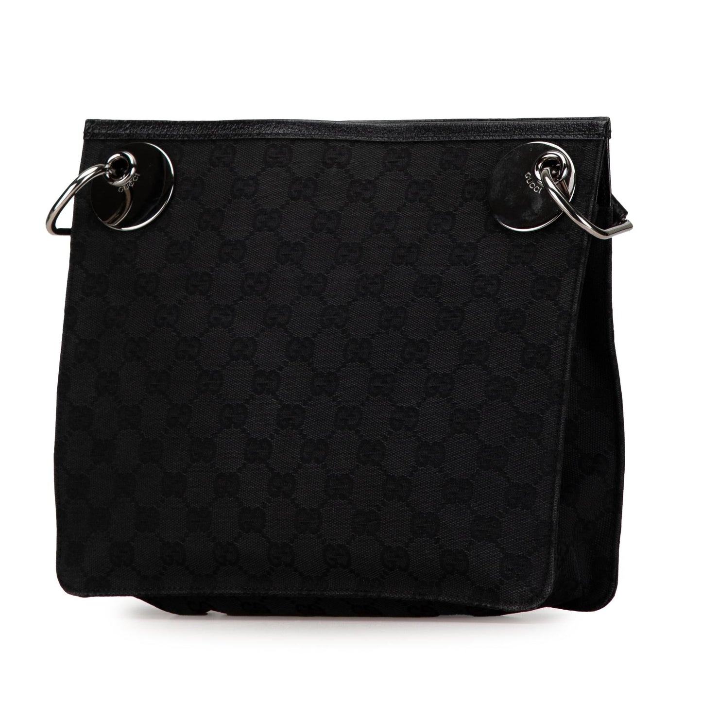 Gucci GG Eclipse SHG-RCjb2b Canvas Calf Black Crossbody Bag