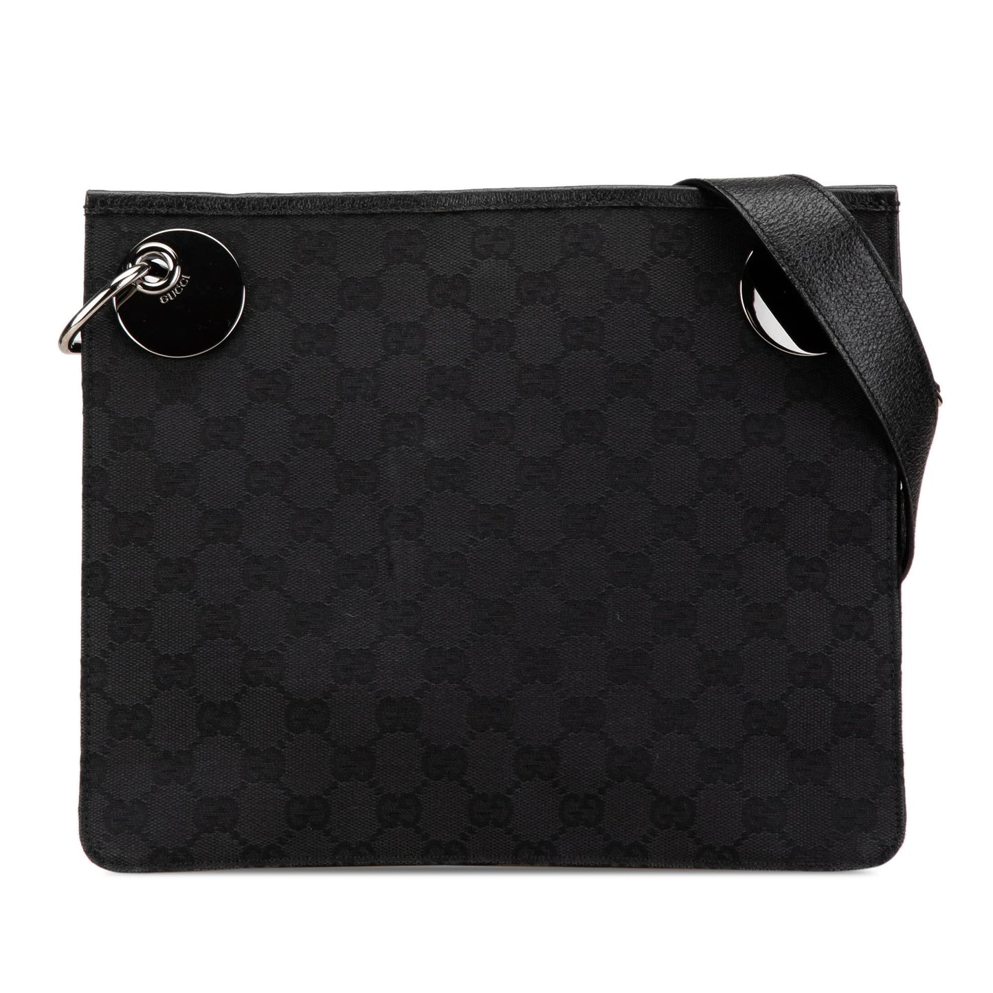 Gucci GG Eclipse Canvas Black Crossbody Bag